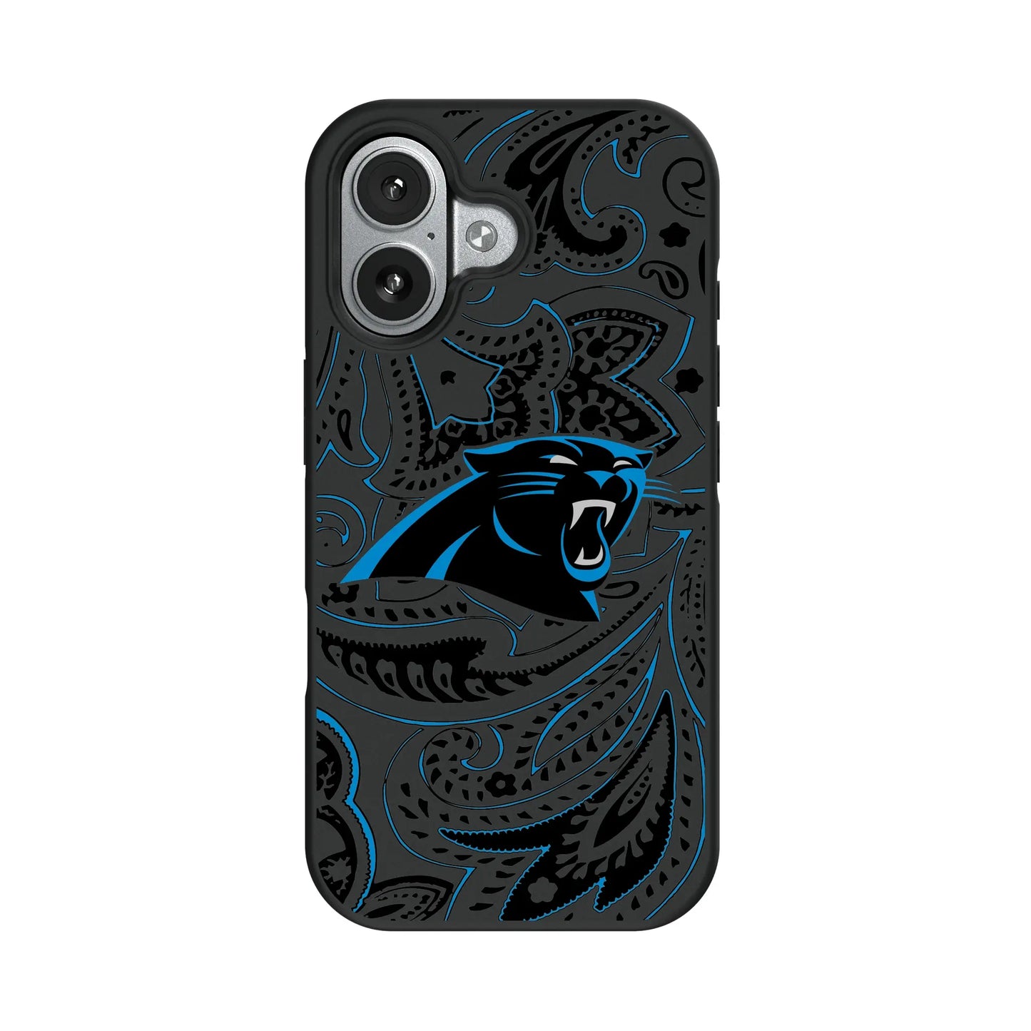 Carolina Panthers Paisley Bump Phone Case for Apple iPhone