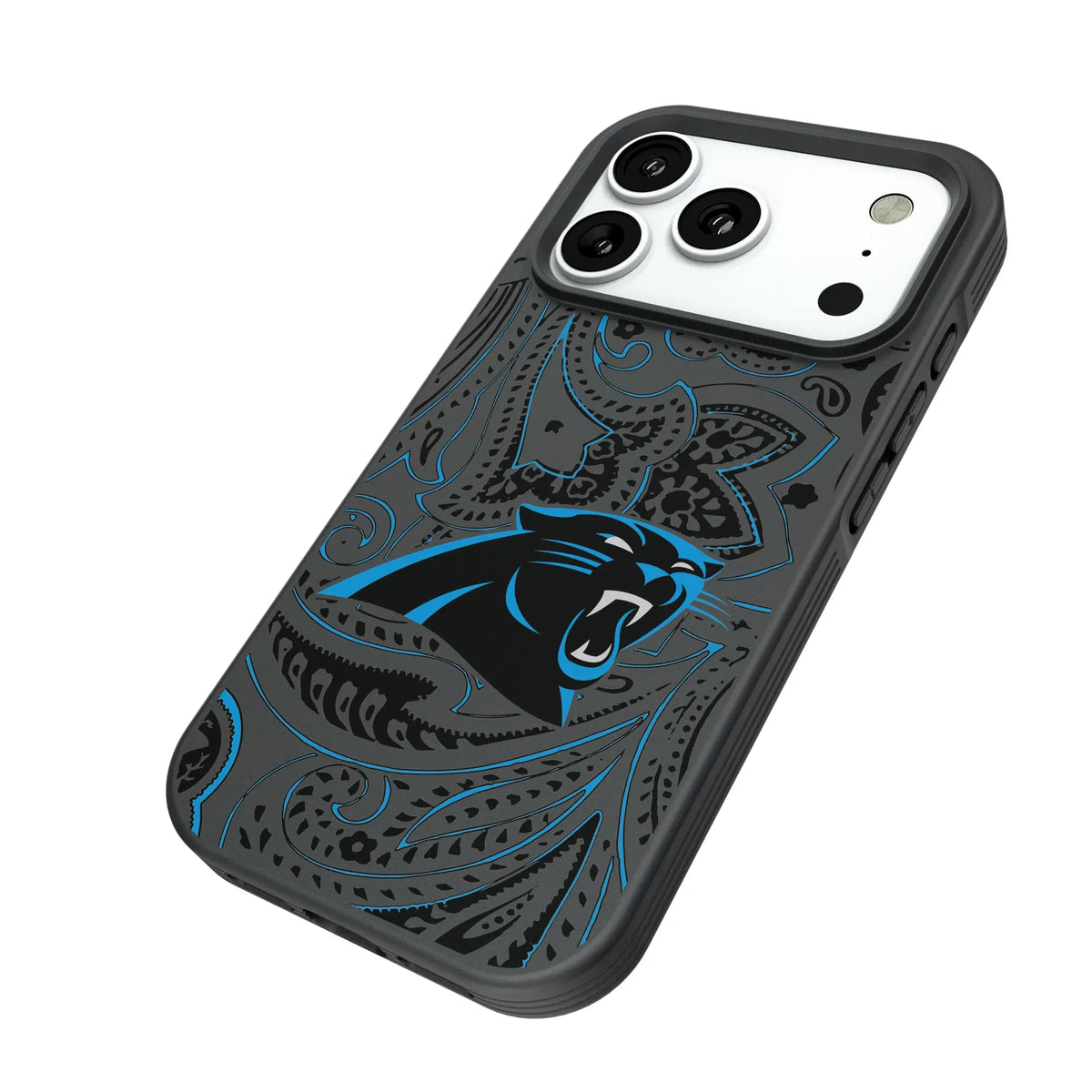 Carolina Panthers Paisley Bump Phone Case for Apple iPhone