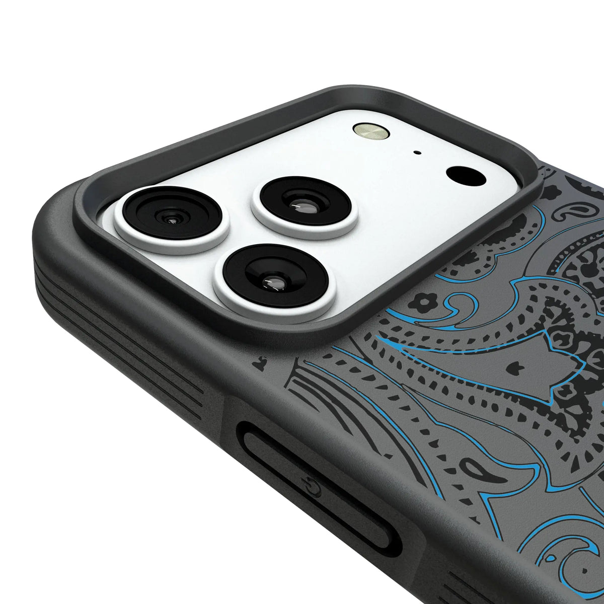 Carolina Panthers Paisley Bump Phone Case for Apple iPhone