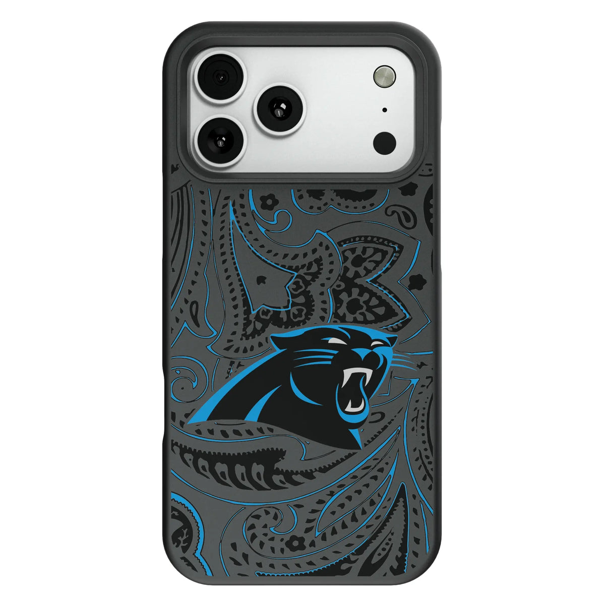 Carolina Panthers Paisley Bump Phone Case for Apple iPhone