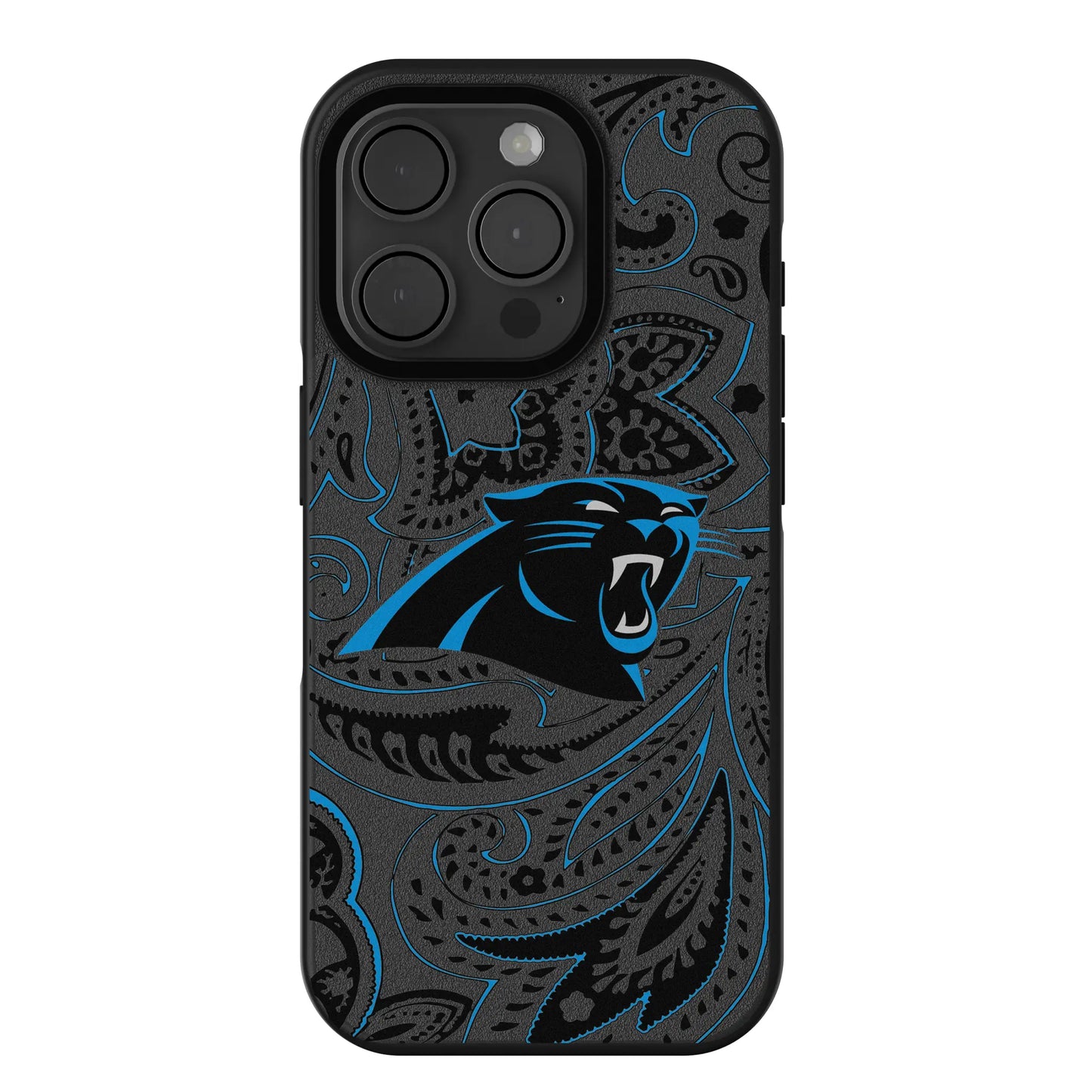 Carolina Panthers Paisley Bump Phone Case for Apple iPhone