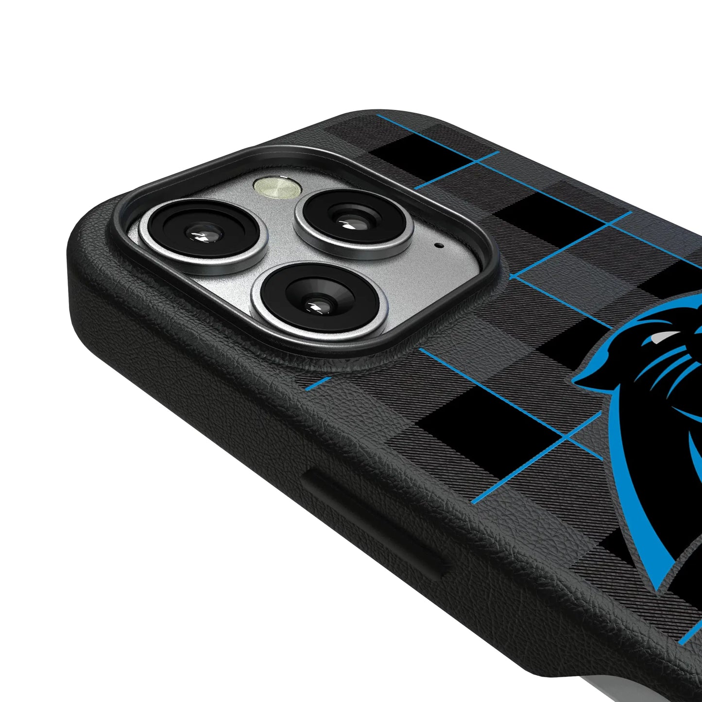 Carolina Panthers Plaid MagSafe Compatible Phone Case for Apple iPhone