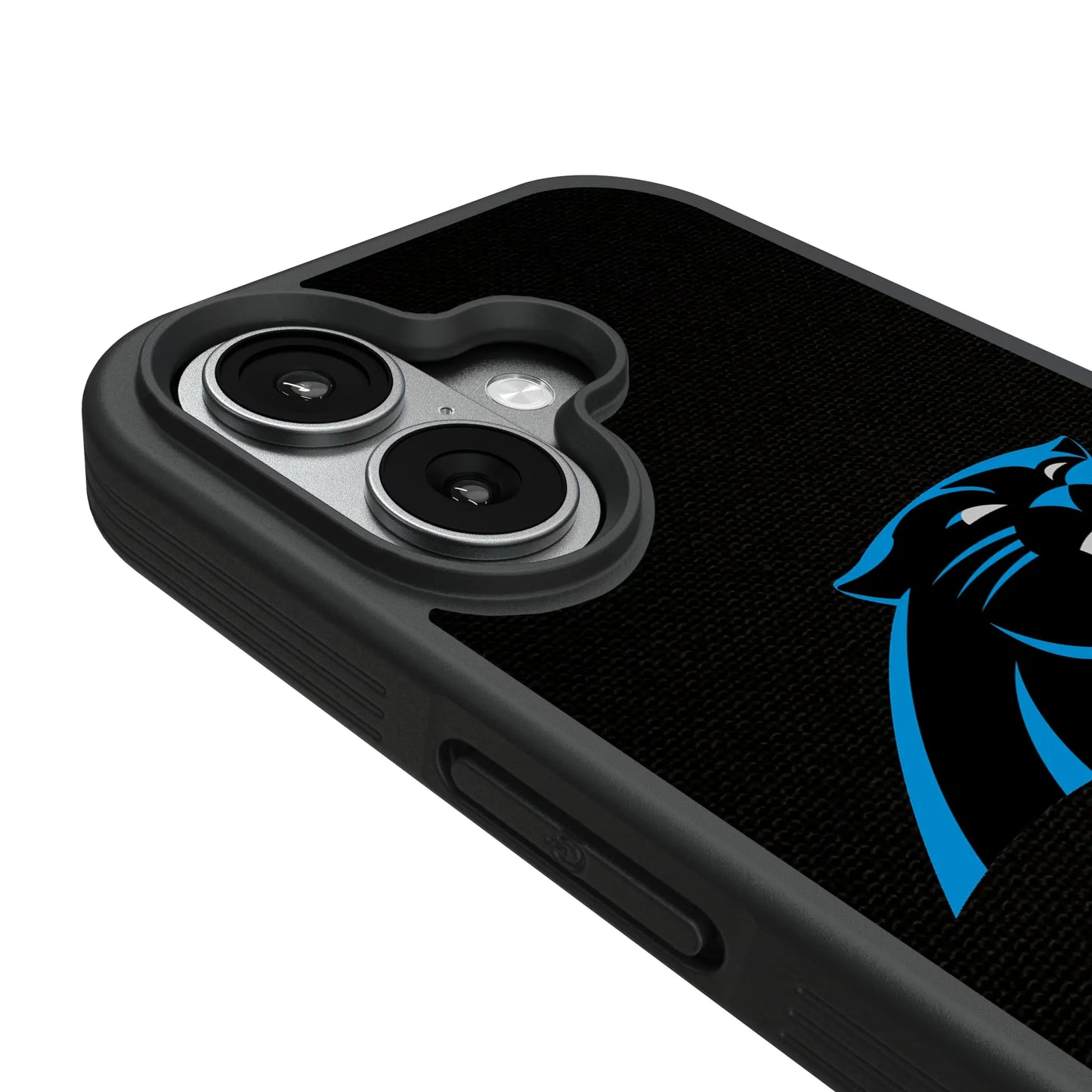 Carolina Panthers Stripe Bump Phone Case for Apple iPhone