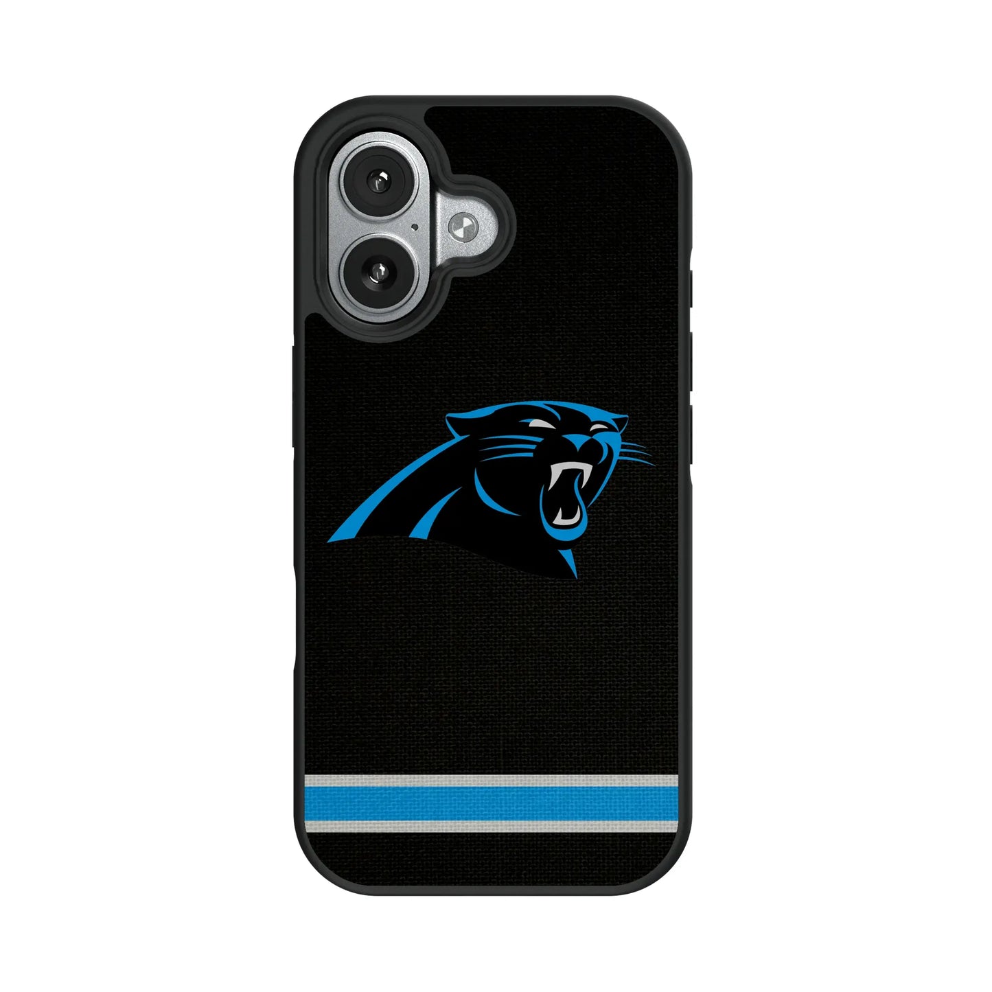 Carolina Panthers Stripe Bump Phone Case for Apple iPhone