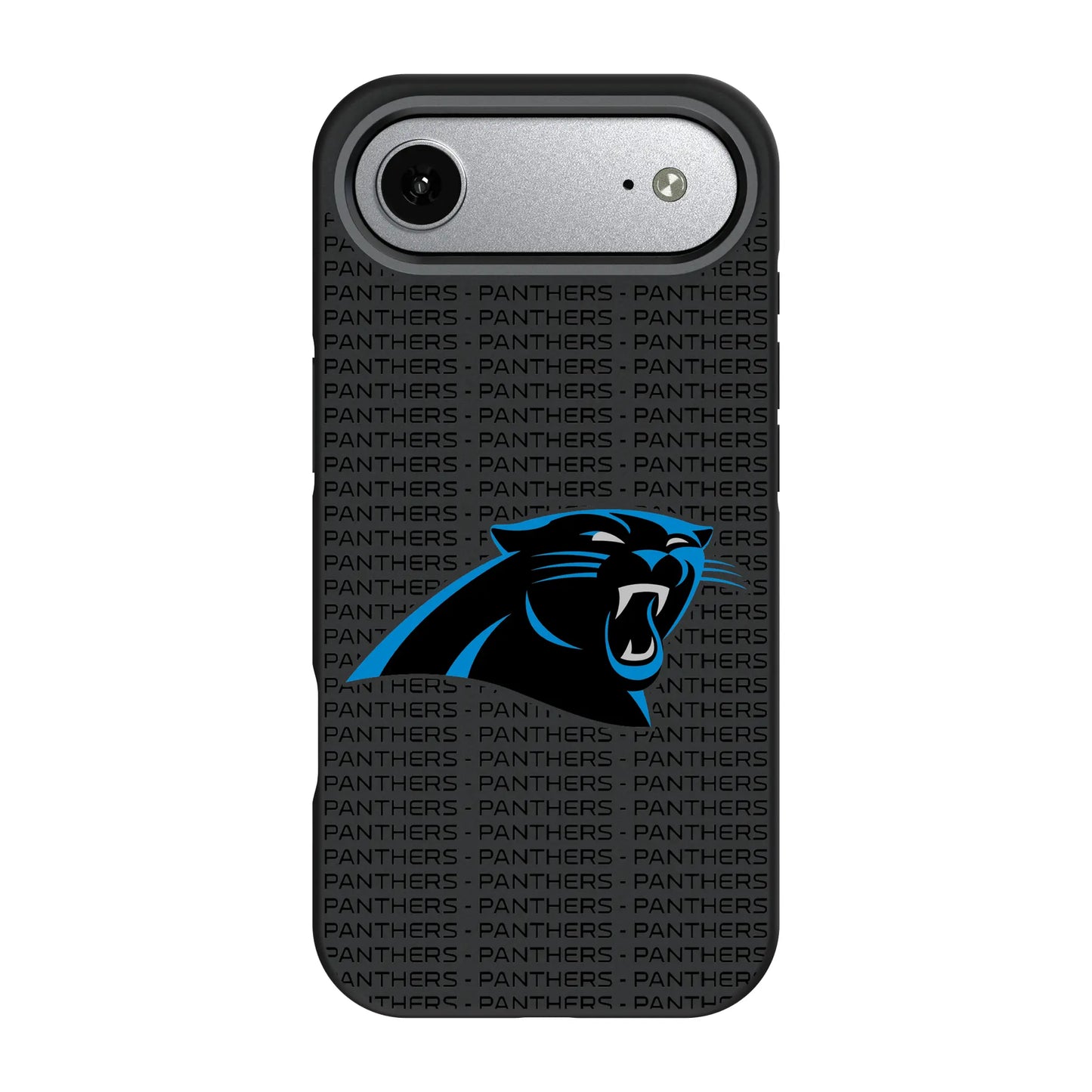 Carolina Panthers Text Backdrop Bump Phone Case for Apple iPhone