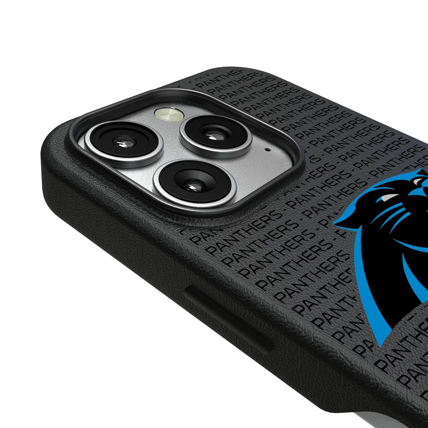 Carolina Panthers Text Backdrop MagSafe Compatible Phone Case for Apple iPhone