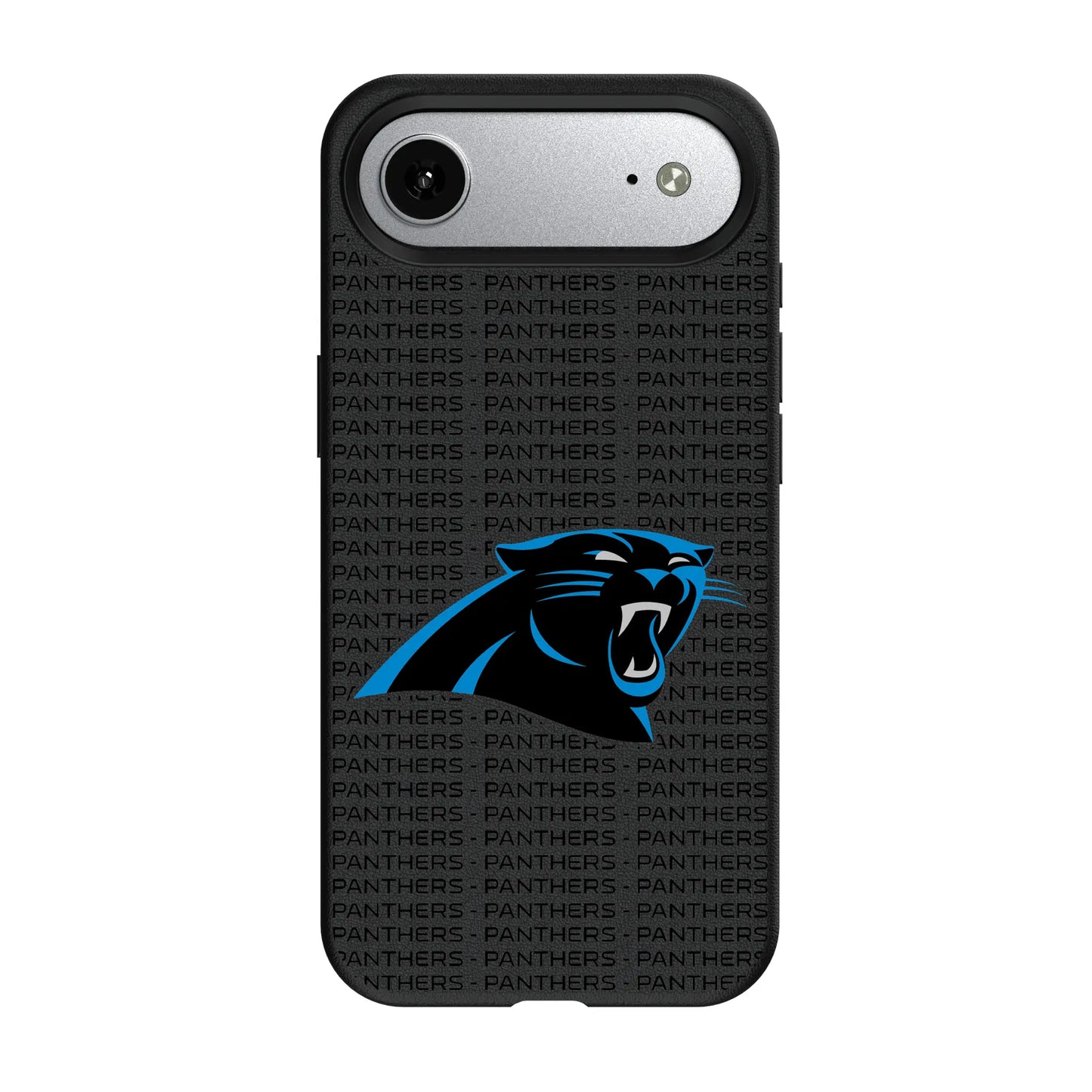 Carolina Panthers Text Backdrop MagSafe Compatible Phone Case for Apple iPhone