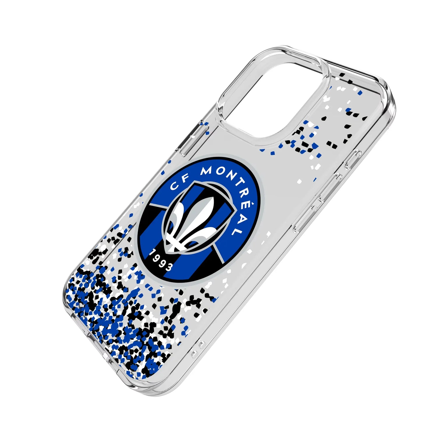 CF Montreal Confetti Clear Phone Case for Apple iPhone