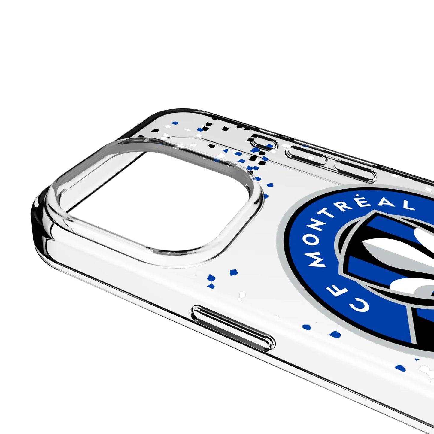 CF Montreal Confetti Clear Phone Case for Apple iPhone