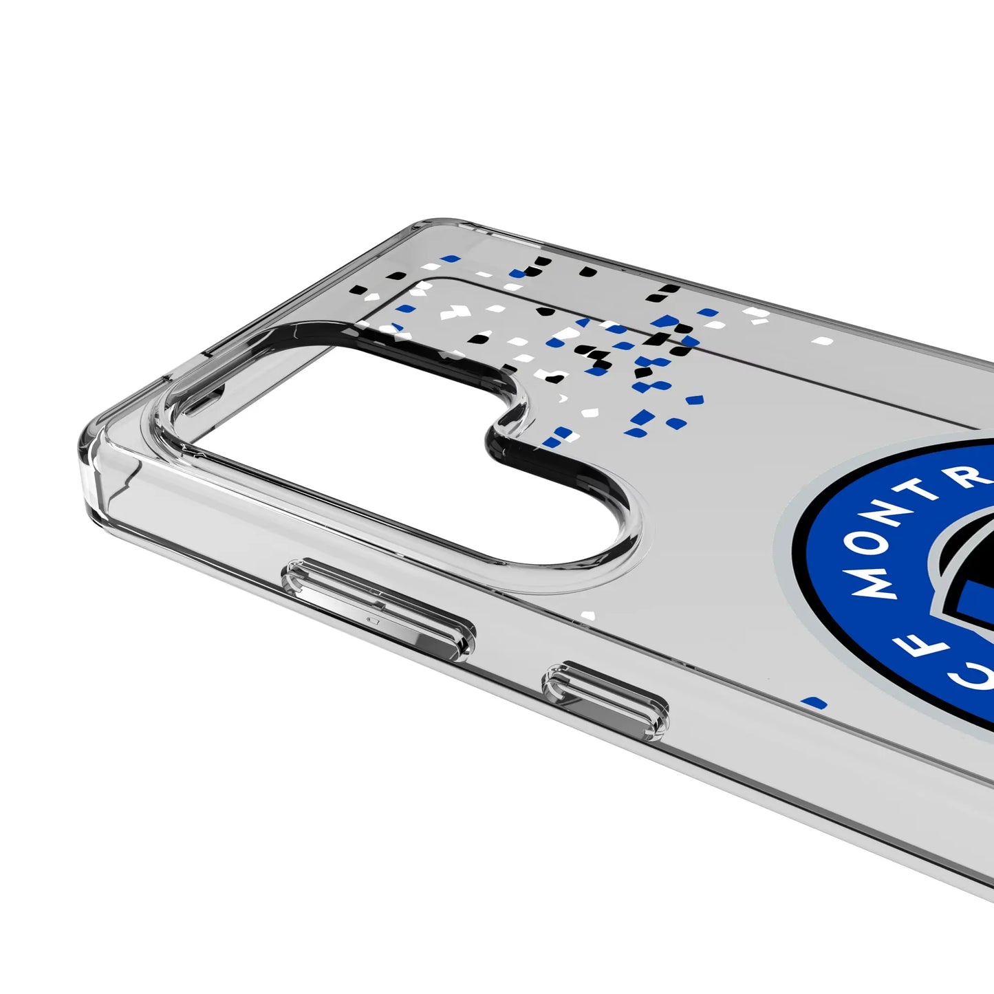 CF Montreal Confetti Clear Phone Case for Samsung Galaxy