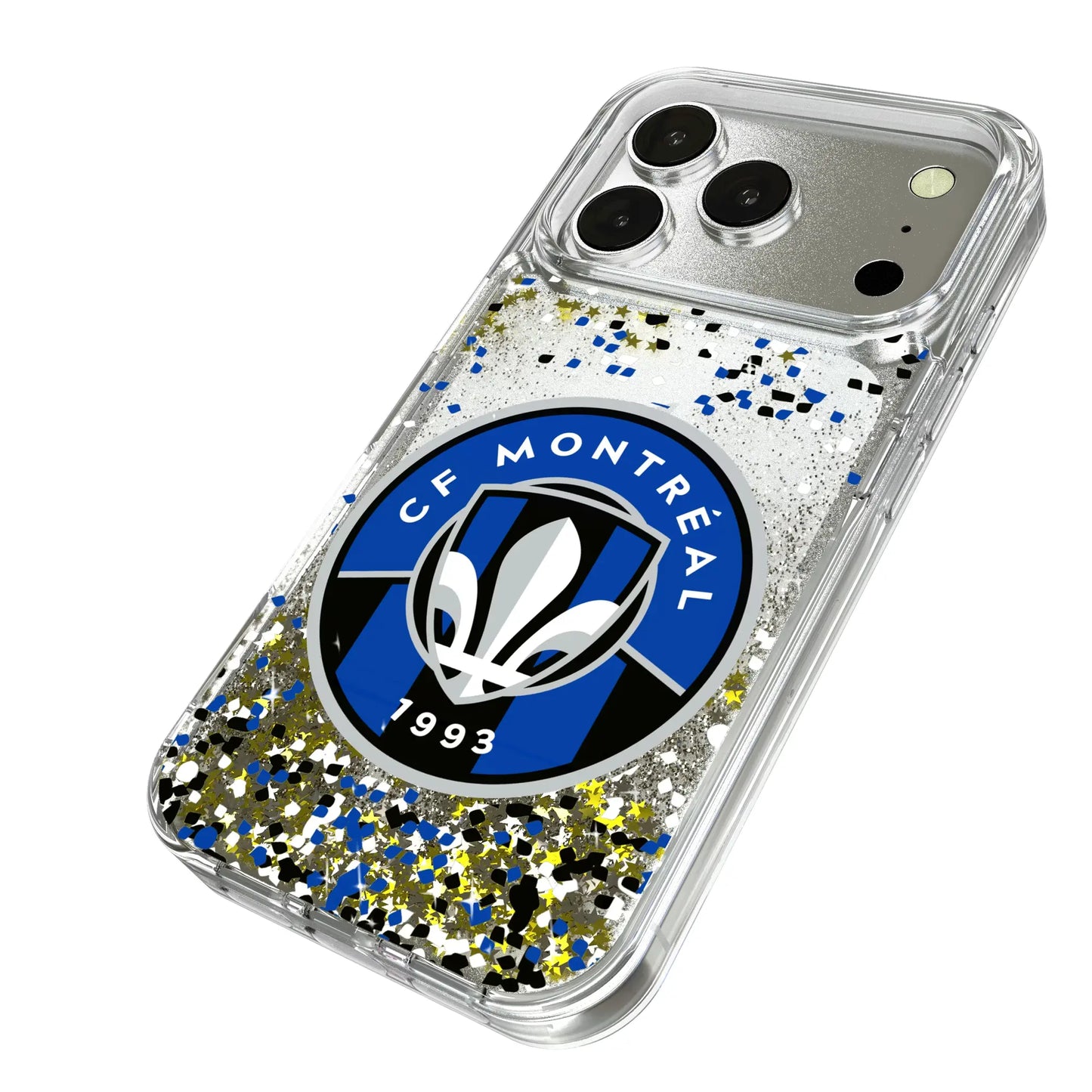 CF Montreal Confetti Glitter Phone Case for Apple iPhone