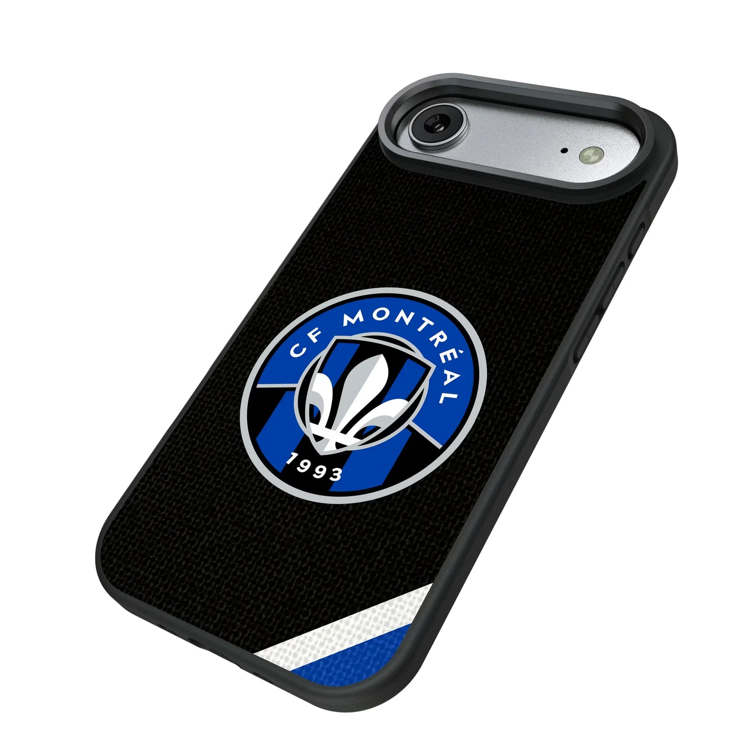 CF Montreal Diagonal Stripe Bump Phone Case for Apple iPhone