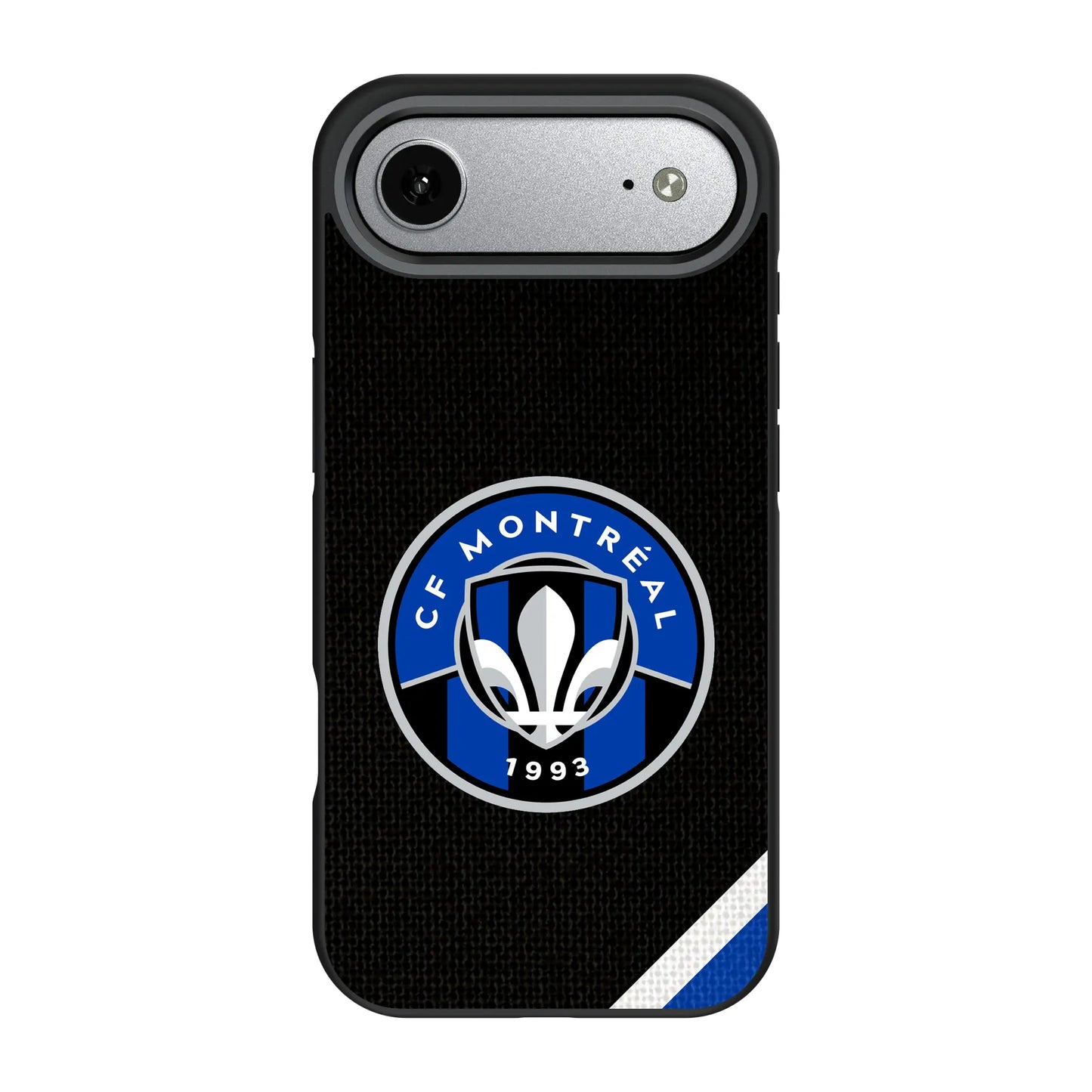 CF Montreal Diagonal Stripe Bump Phone Case for Apple iPhone
