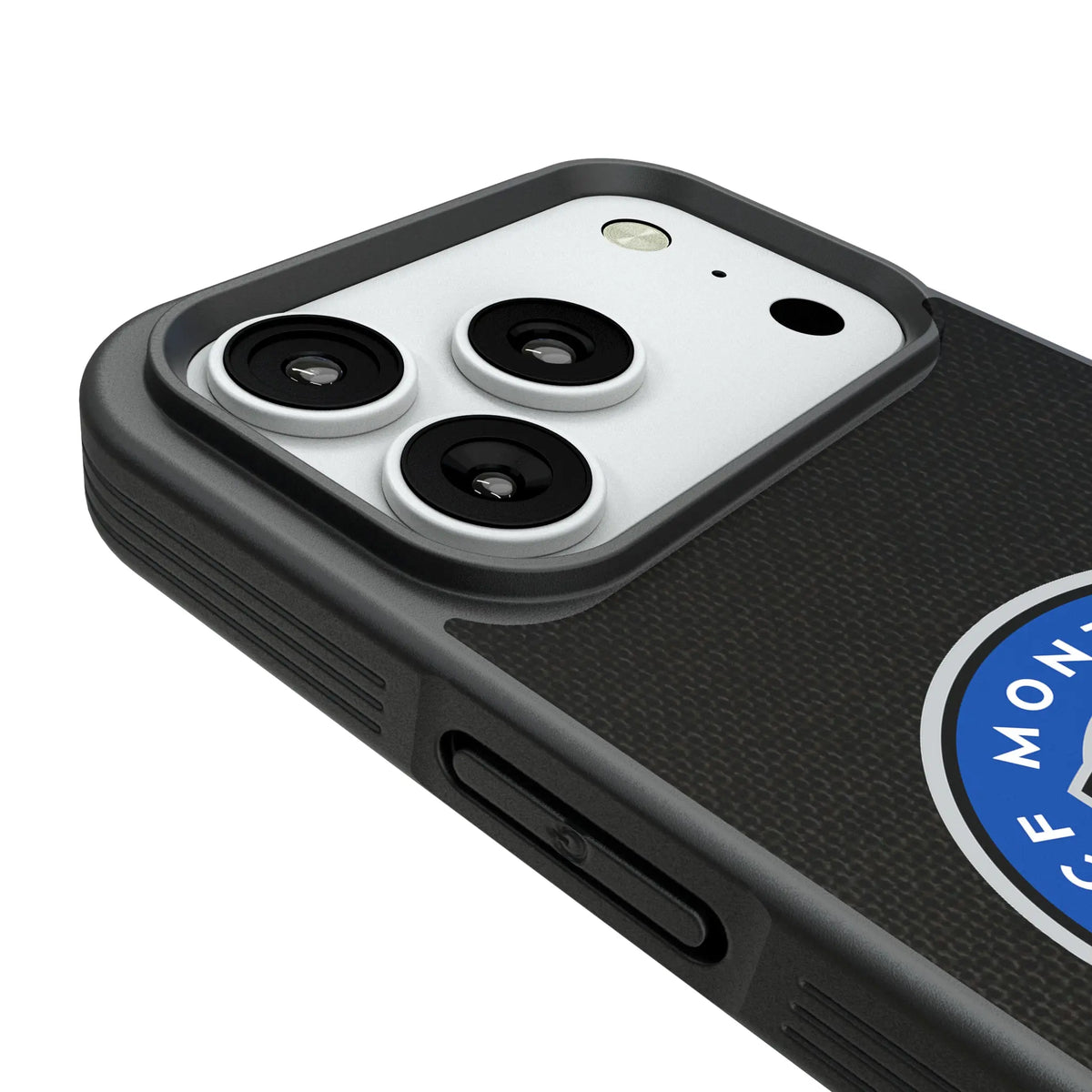 CF Montreal Diagonal Stripe Bump Phone Case for Apple iPhone