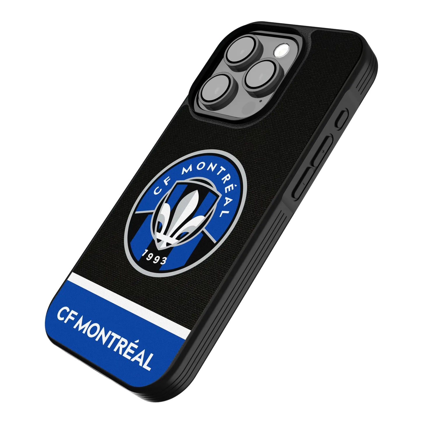 CF Montreal Endzone Solid Bump Phone Case for Apple iPhone
