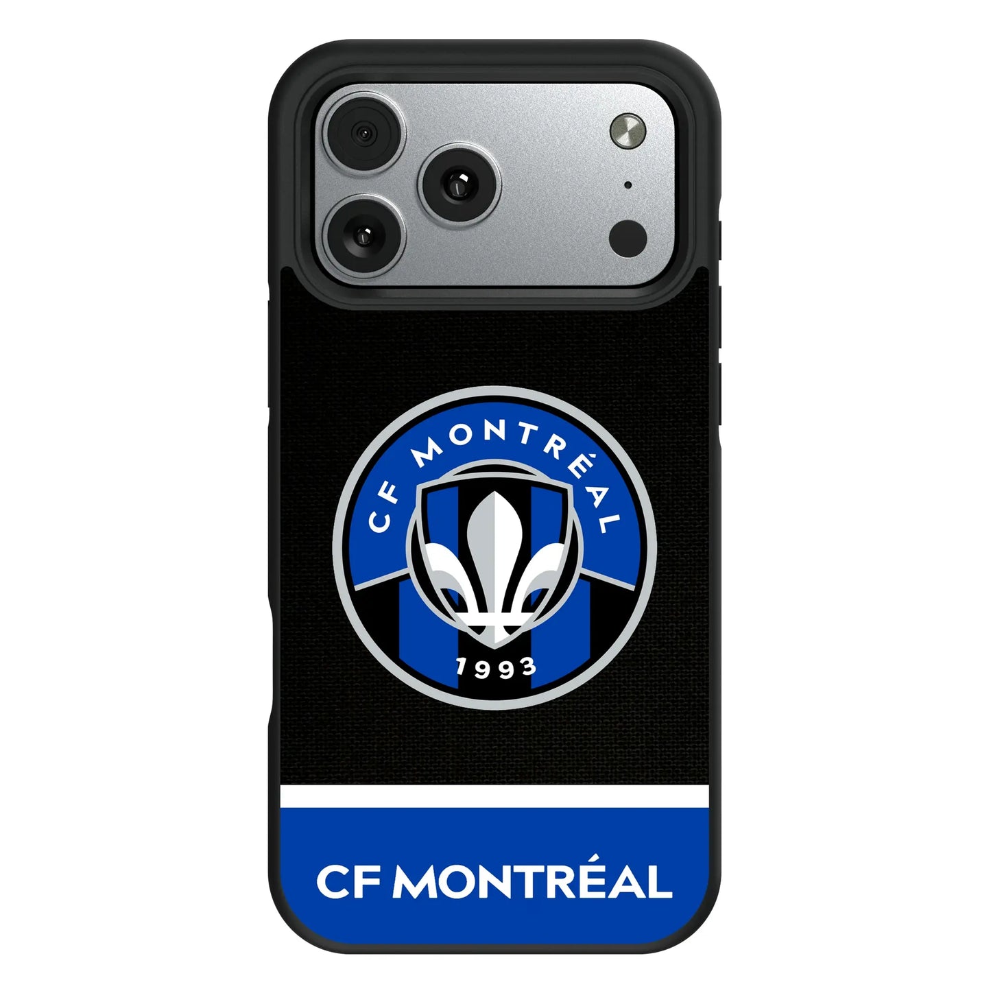 CF Montreal Endzone Solid Bump Phone Case for Apple iPhone