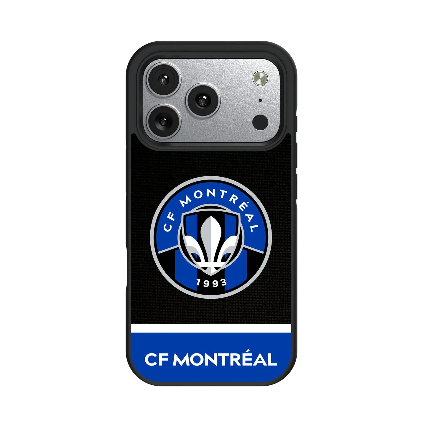 CF Montreal Endzone Solid Bump Phone Case for Apple iPhone