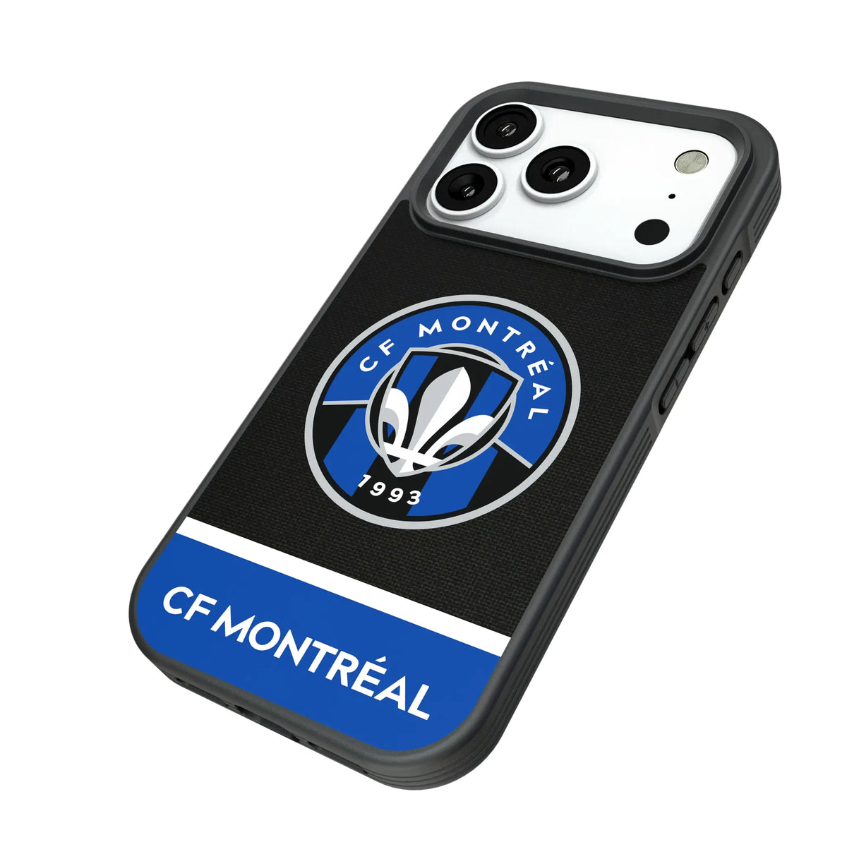 CF Montreal Endzone Solid Bump Phone Case for Apple iPhone