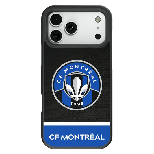 CF Montreal Endzone Solid Bump Phone Case for Apple iPhone