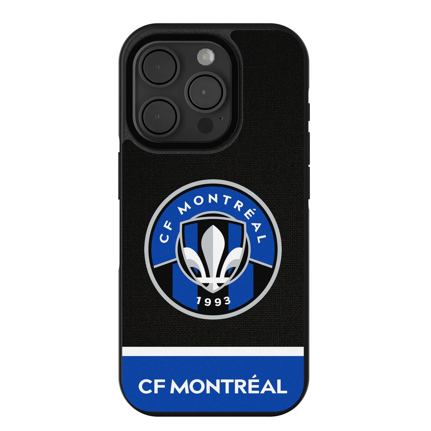 CF Montreal Endzone Solid Bump Phone Case for Apple iPhone