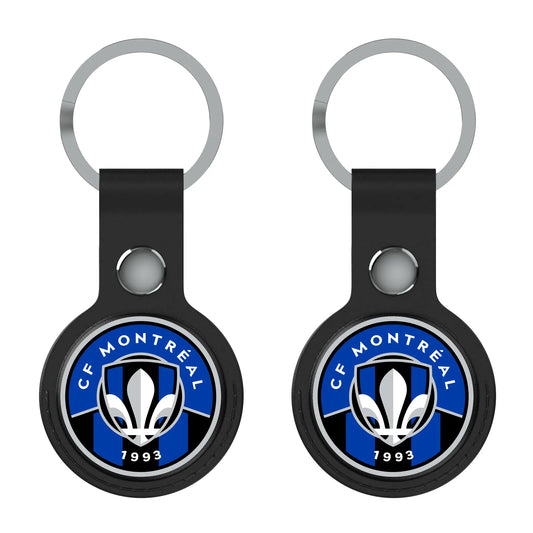 CF Montreal Insignia Black Airtag Holder 2-Pack