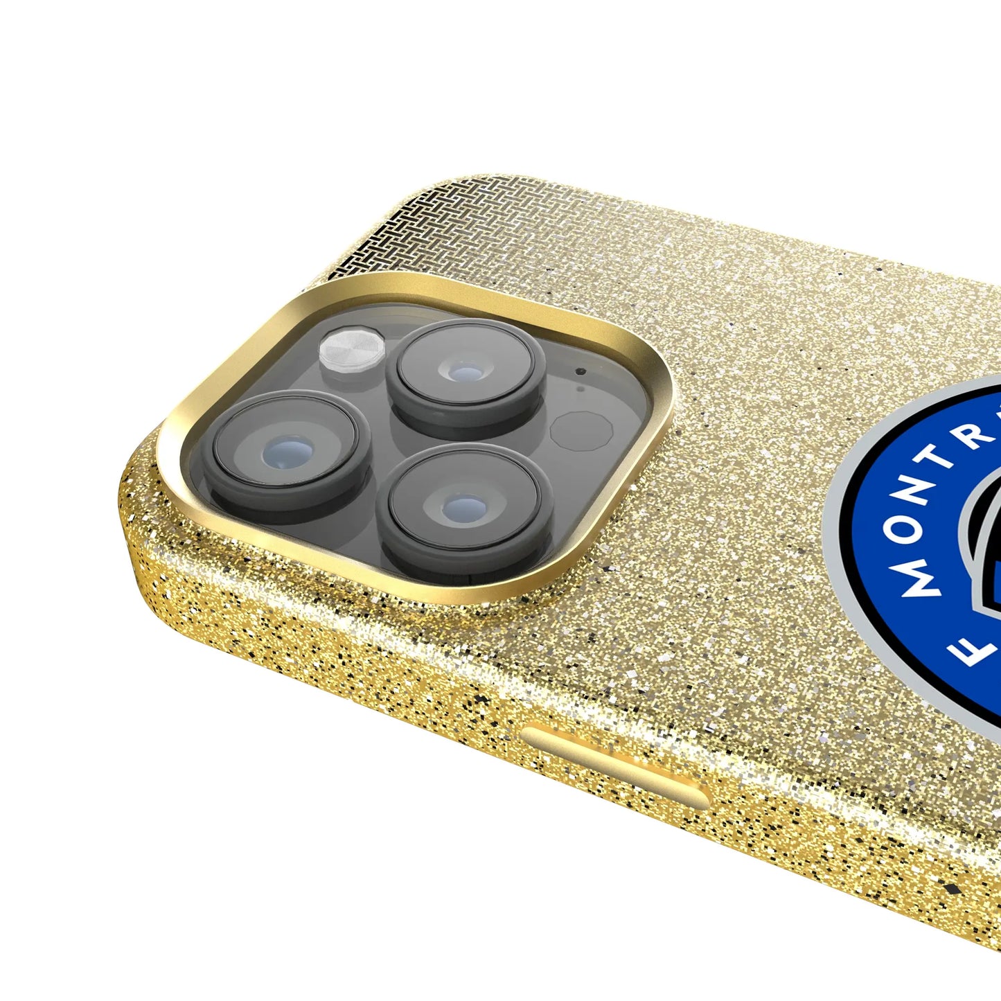 CF Montreal Linen Bling Phone Case for Apple iPhone
