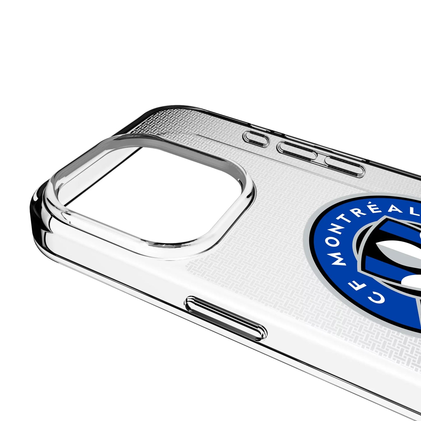 CF Montreal Linen Clear Phone Case for Apple iPhone