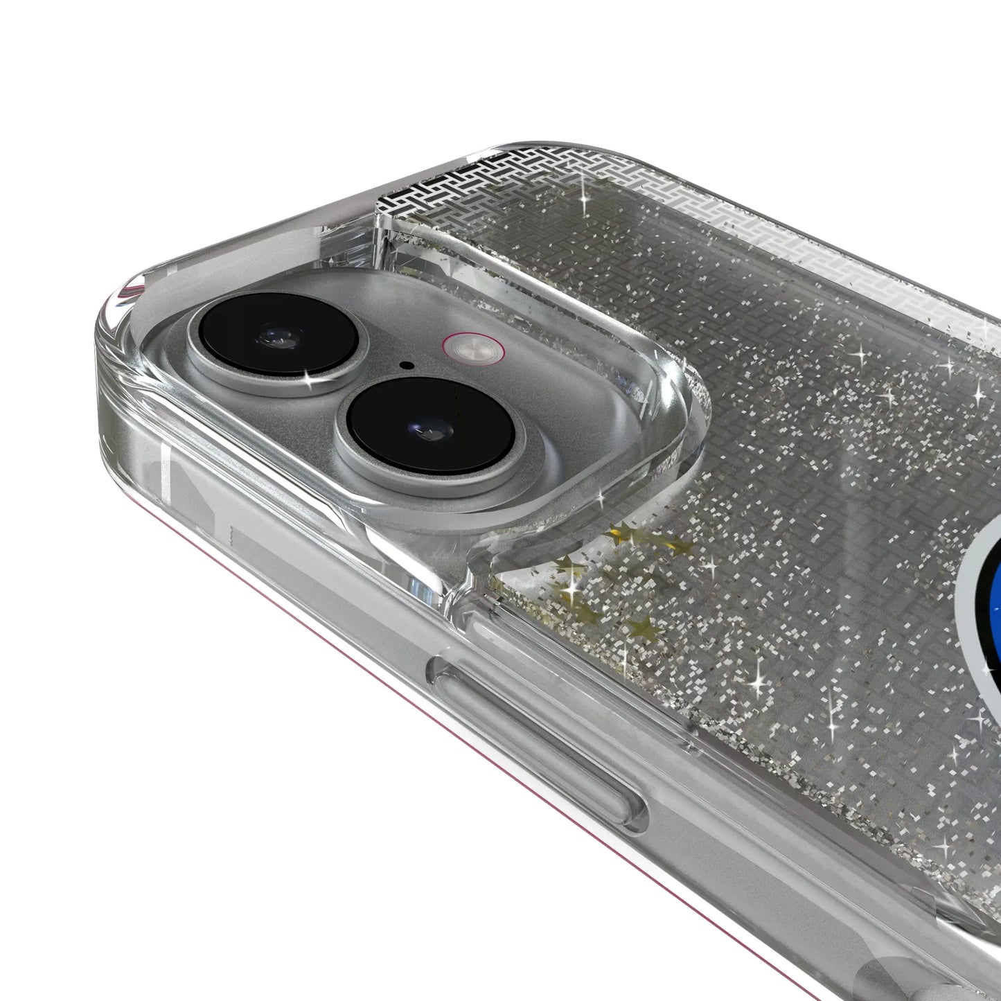 CF Montreal Linen Glitter Phone Case for Apple iPhone