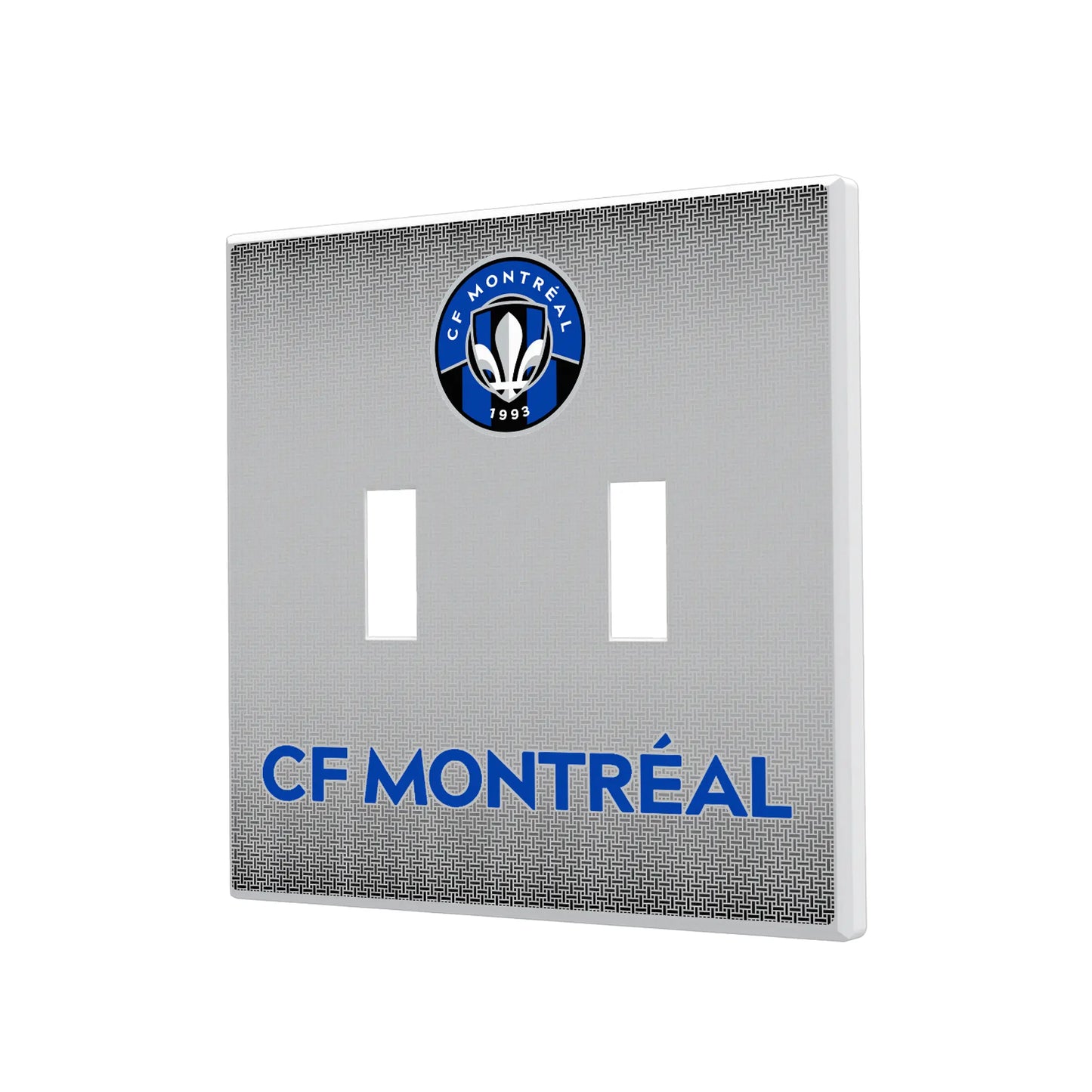 CF Montreal Linen Hidden-Screw Light Switch Plate