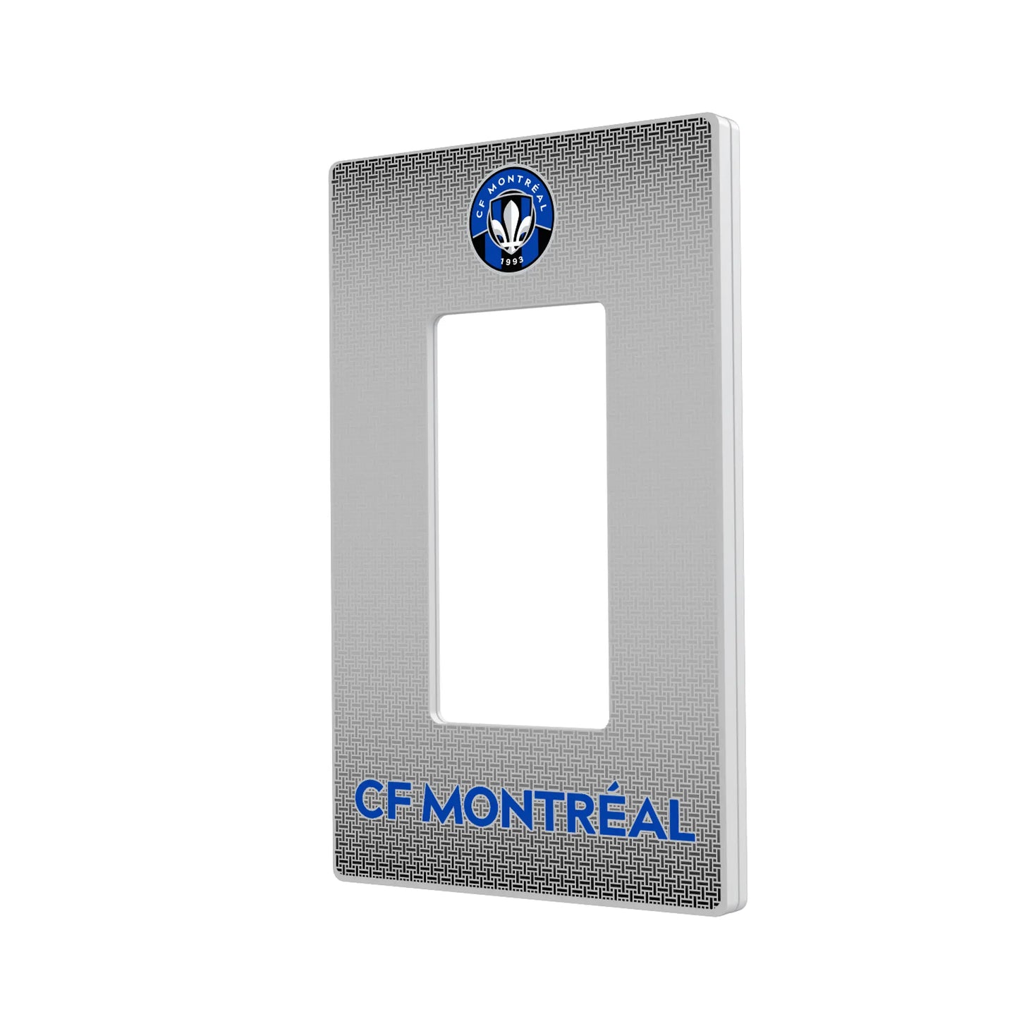 CF Montreal Linen Hidden-Screw Light Switch Plate
