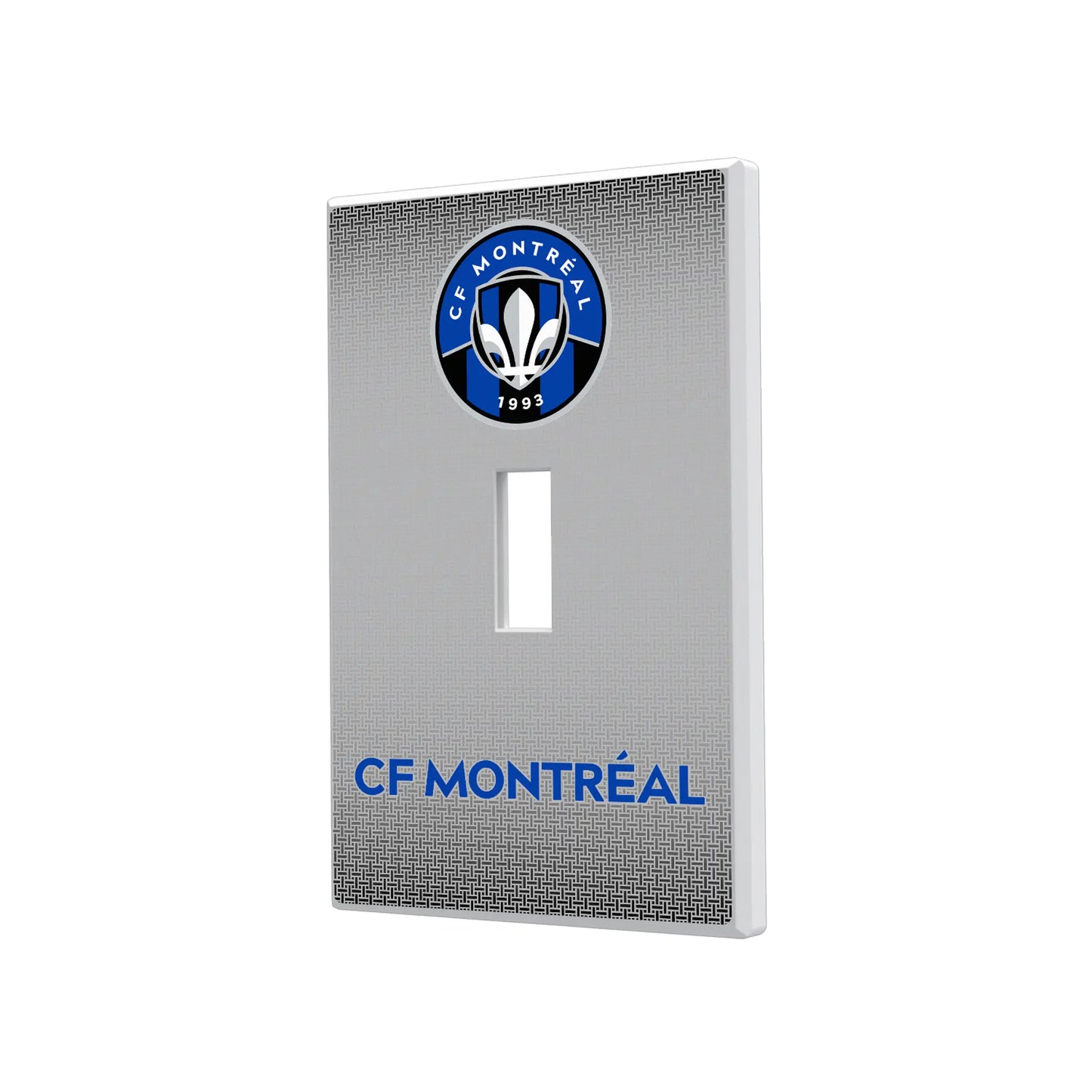 CF Montreal Linen Hidden-Screw Light Switch Plate