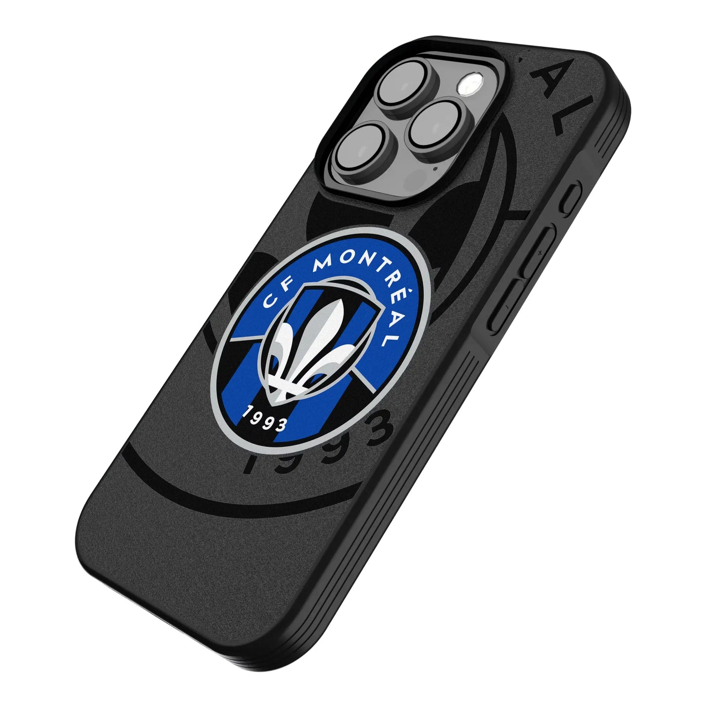 CF Montreal Monocolor Tilt Bump Phone Case for Apple iPhone
