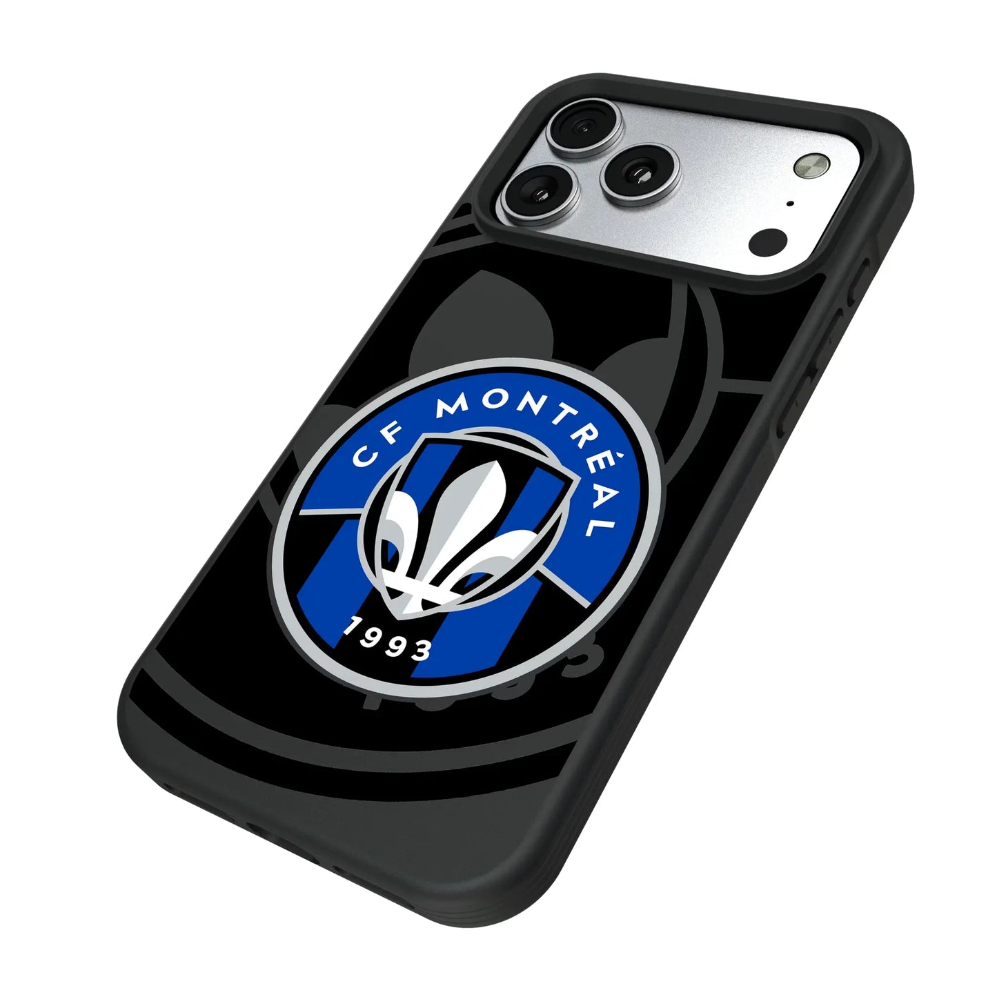CF Montreal Monocolor Tilt Bump Phone Case for Apple iPhone