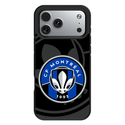 CF Montreal Monocolor Tilt Bump Phone Case for Apple iPhone