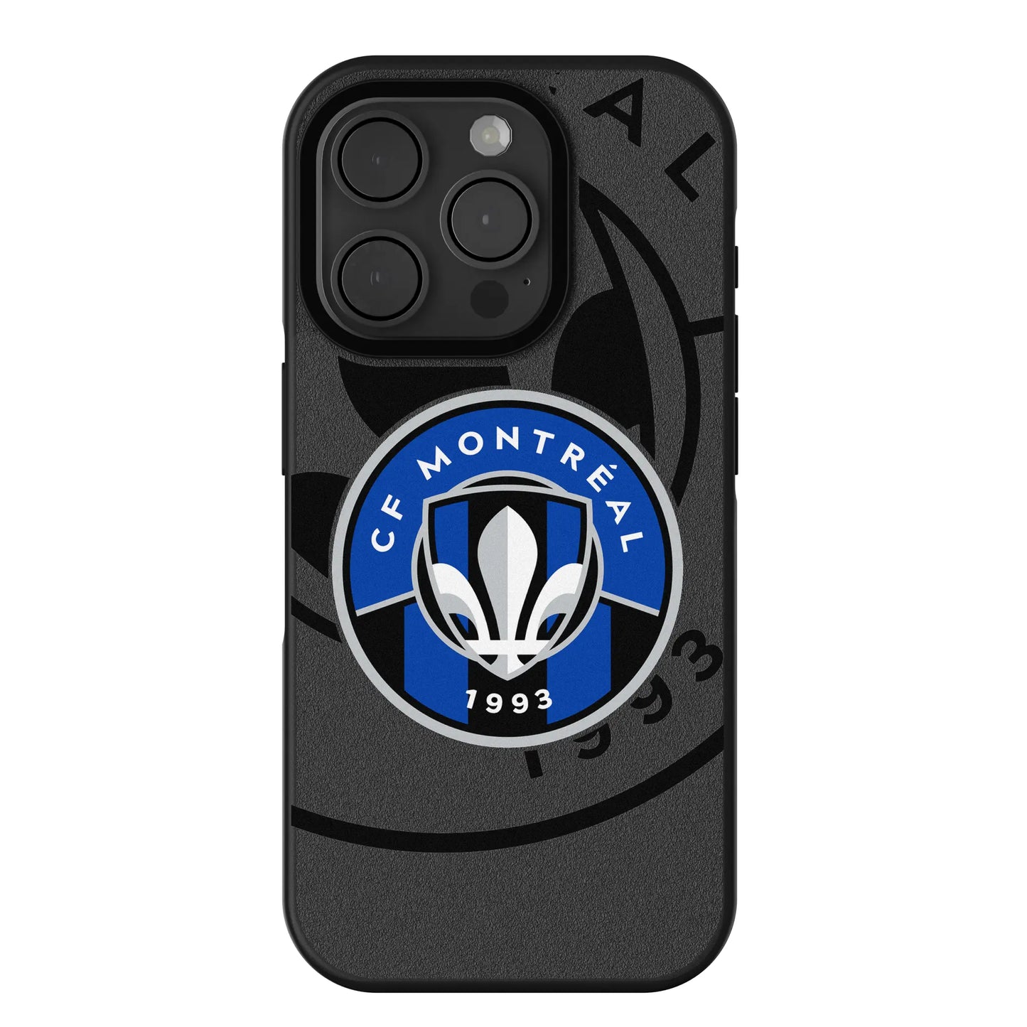 CF Montreal Monocolor Tilt Bump Phone Case for Apple iPhone