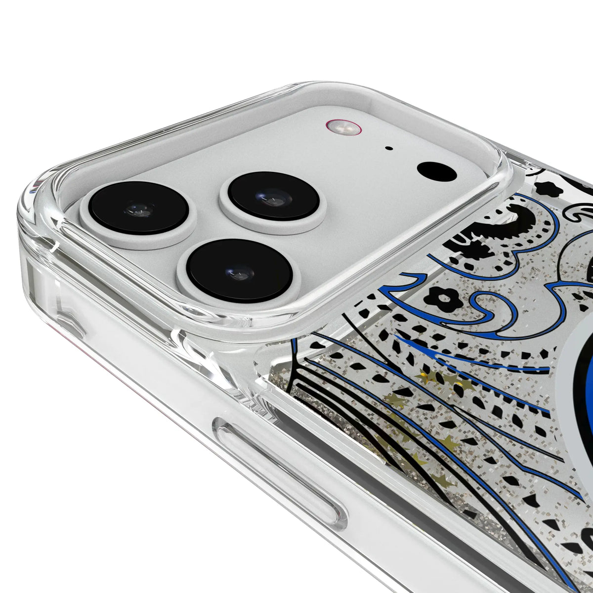 CF Montreal Paisley Glitter Phone Case for Apple iPhone