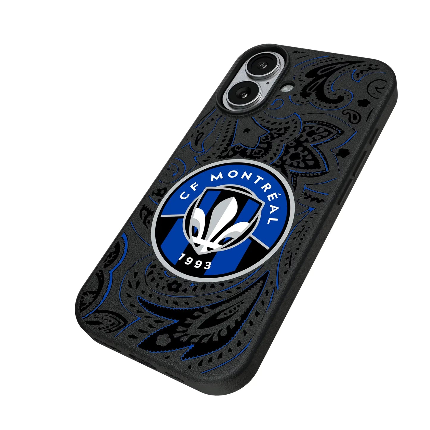 CF Montreal Paisley MagSafe Compatible Phone Case for Apple iPhone
