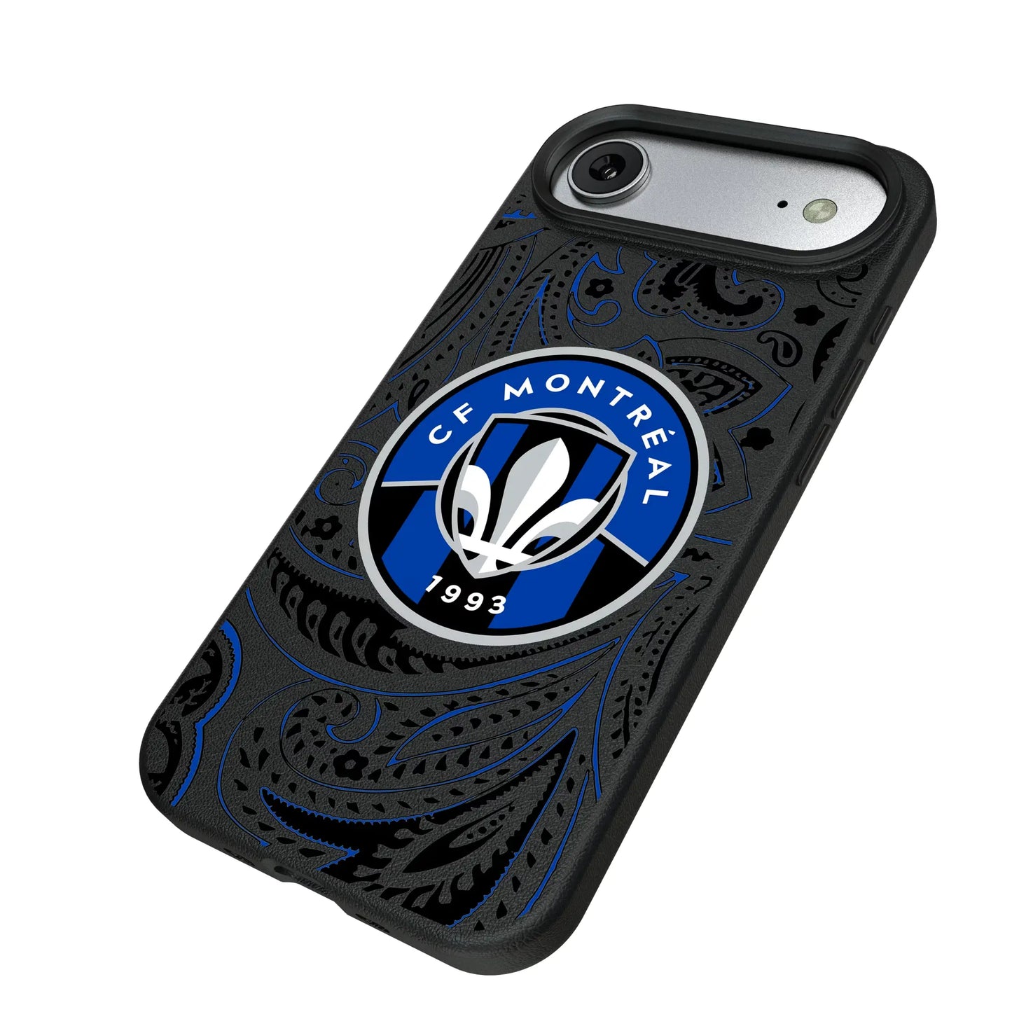 CF Montreal Paisley MagSafe Compatible Phone Case for Apple iPhone