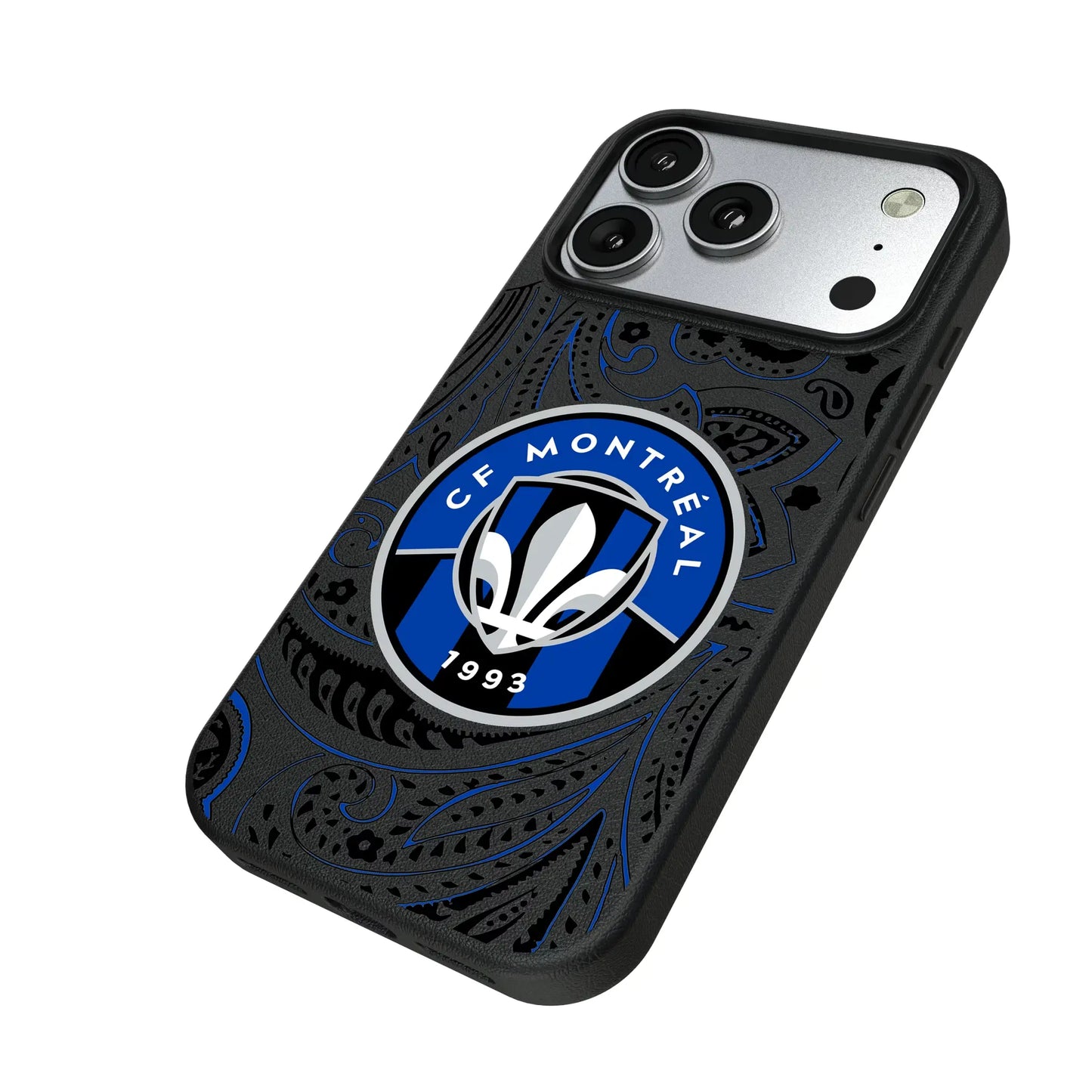 CF Montreal Paisley MagSafe Compatible Phone Case for Apple iPhone