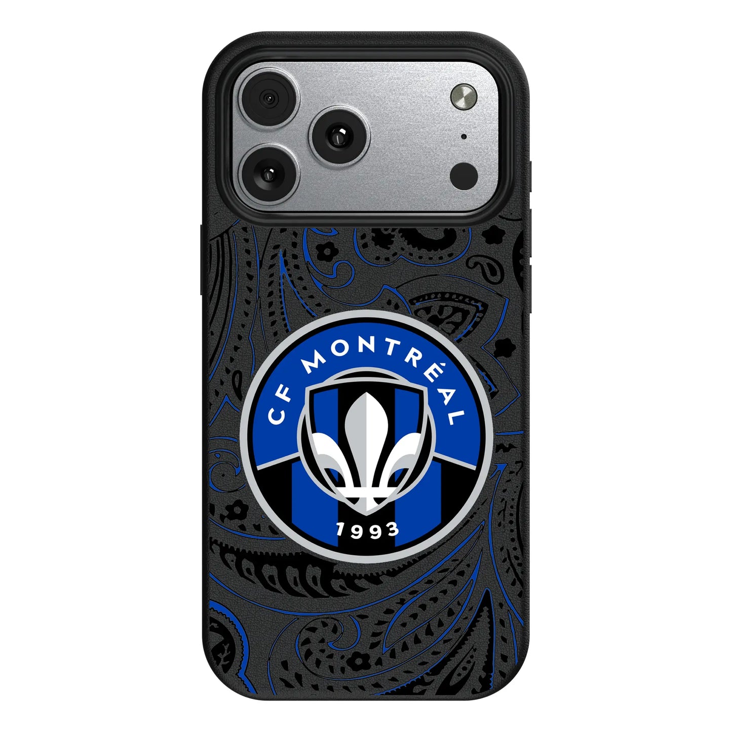 CF Montreal Paisley MagSafe Compatible Phone Case for Apple iPhone