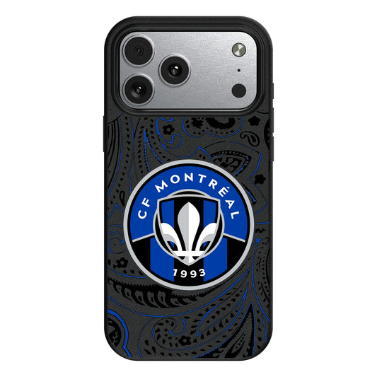 CF Montreal Paisley MagSafe Compatible Phone Case for Apple iPhone