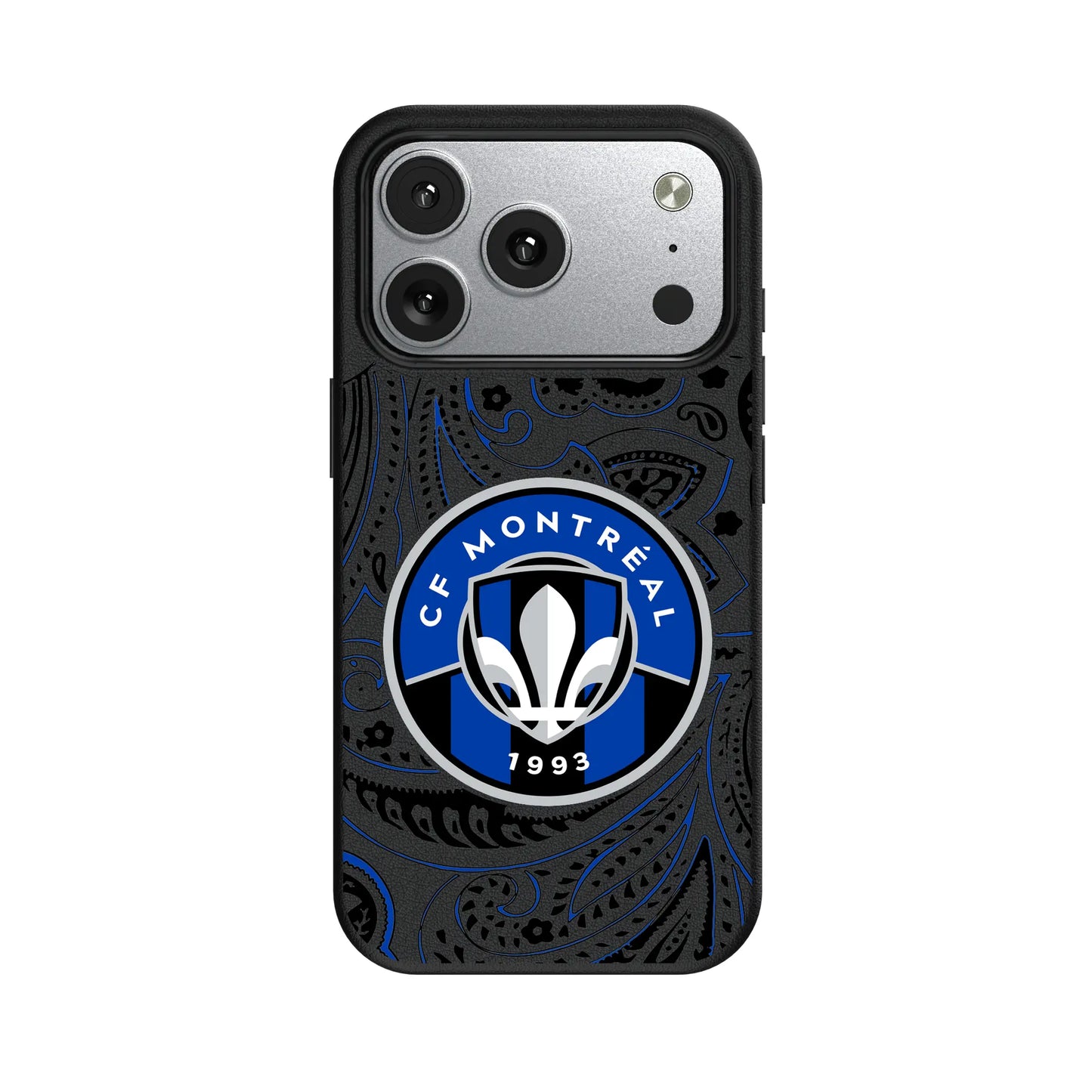 CF Montreal Paisley MagSafe Compatible Phone Case for Apple iPhone