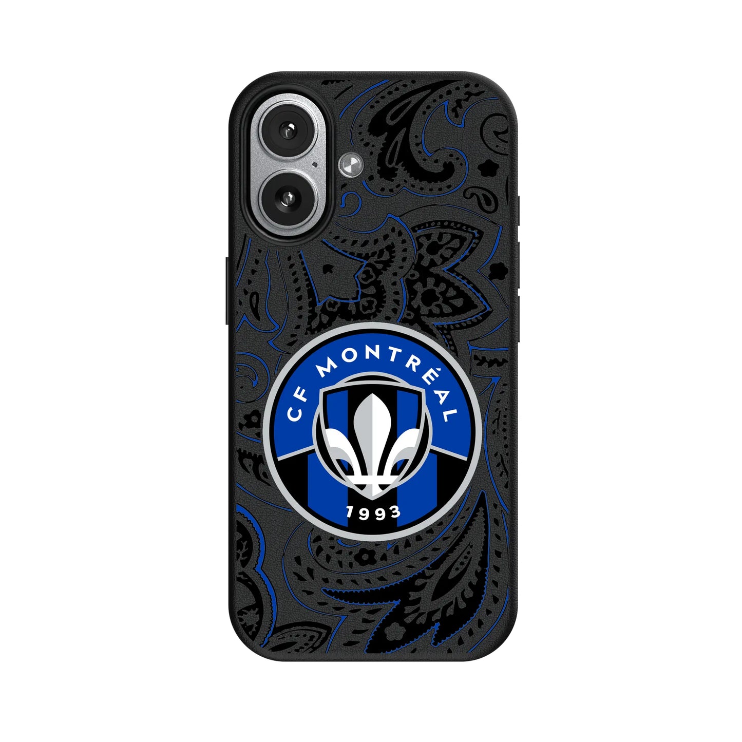 CF Montreal Paisley MagSafe Compatible Phone Case for Apple iPhone