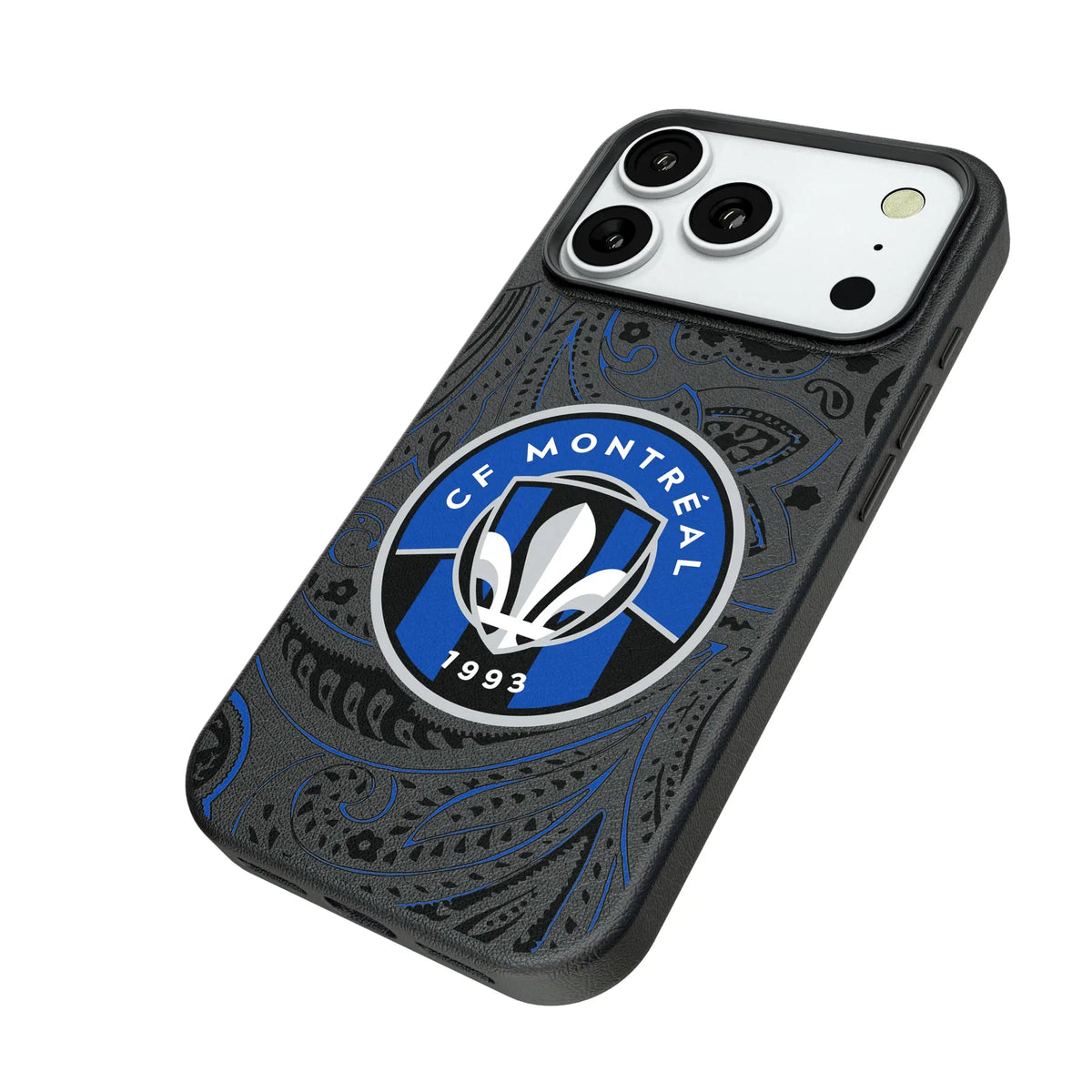 CF Montreal Paisley MagSafe Compatible Phone Case for Apple iPhone