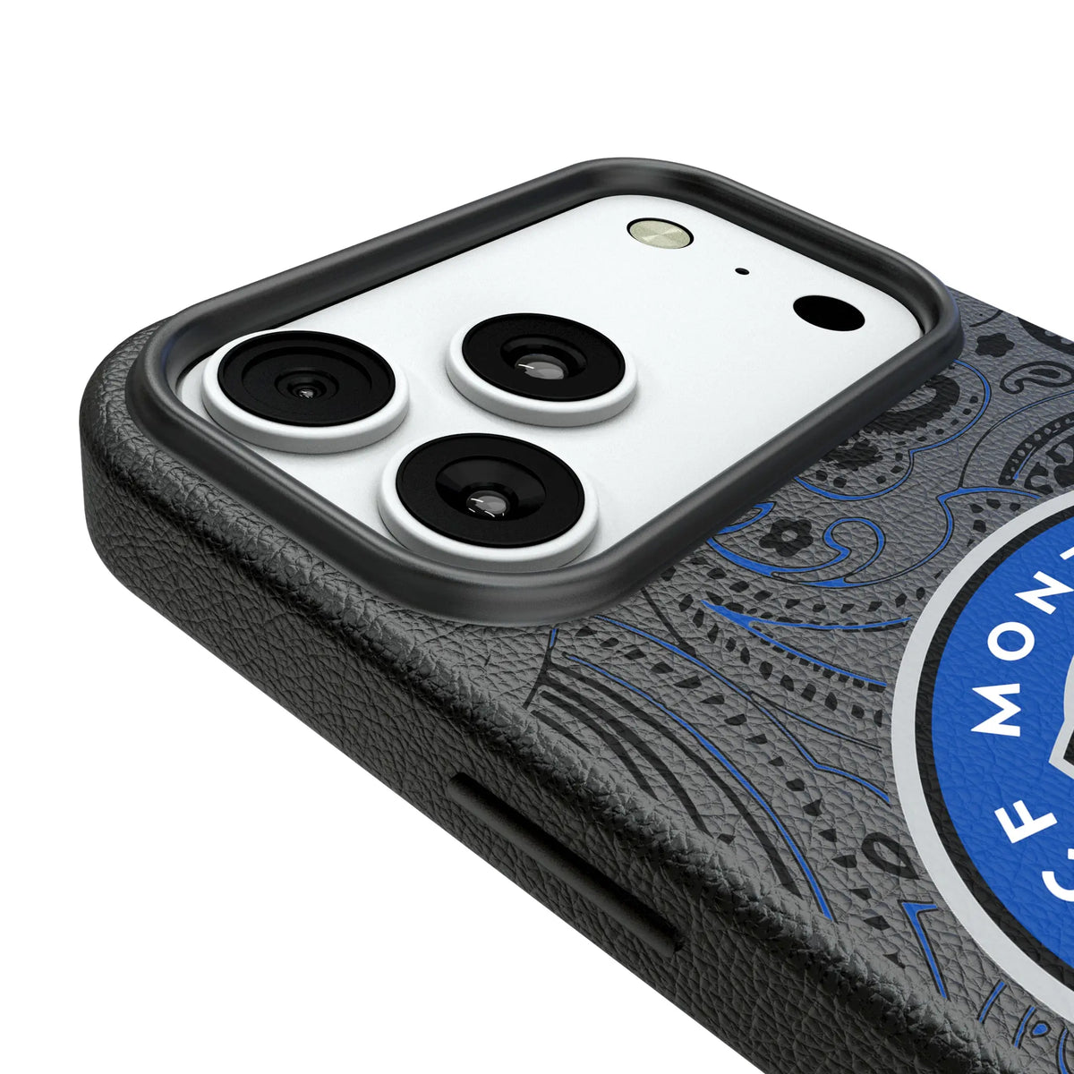 CF Montreal Paisley MagSafe Compatible Phone Case for Apple iPhone