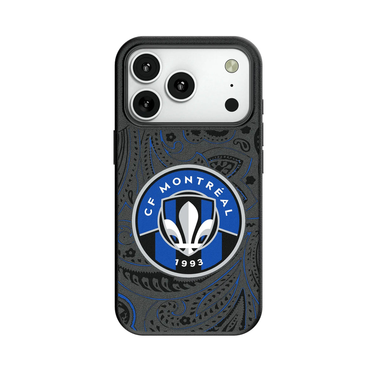 CF Montreal Paisley MagSafe Compatible Phone Case for Apple iPhone