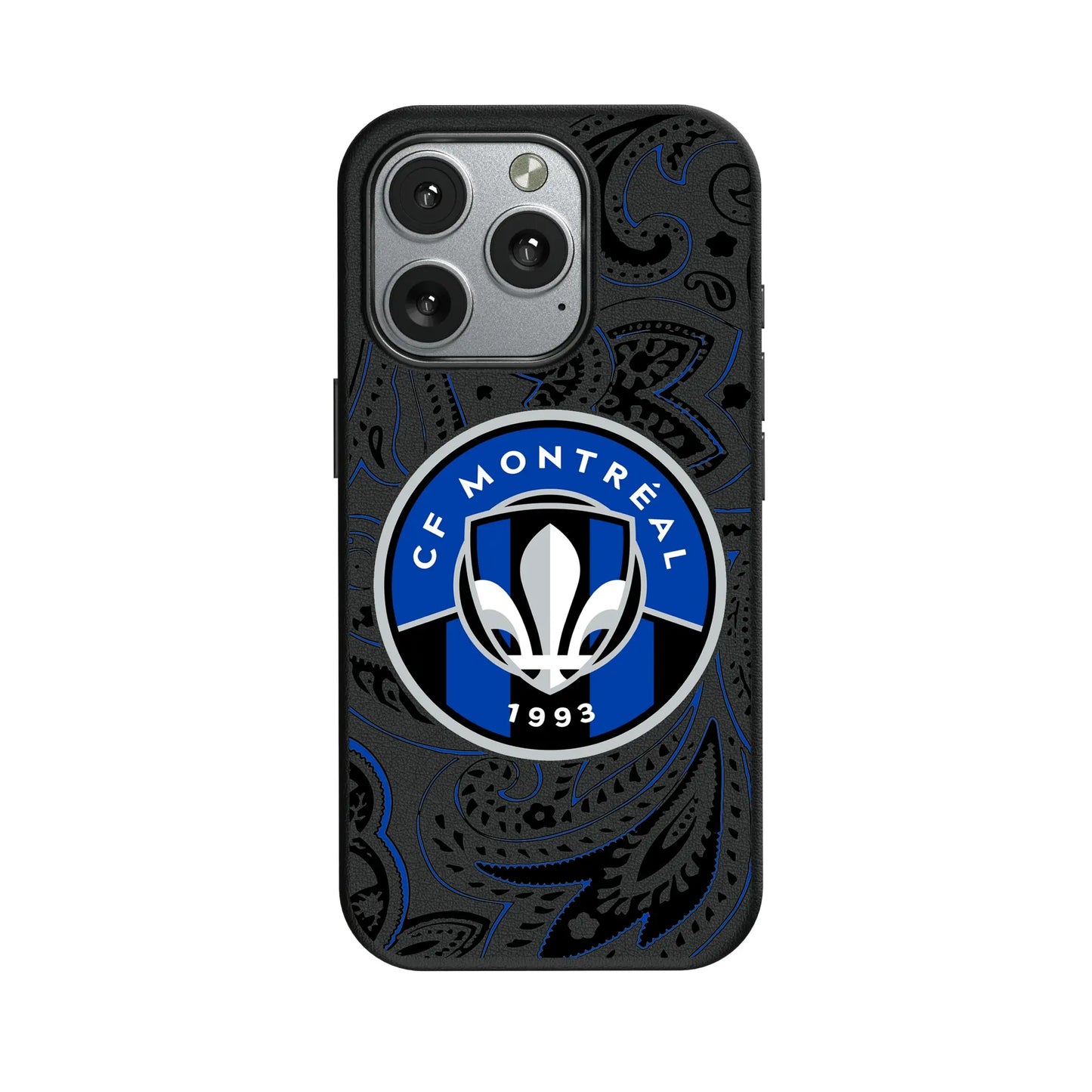 CF Montreal Paisley MagSafe Compatible Phone Case for Apple iPhone