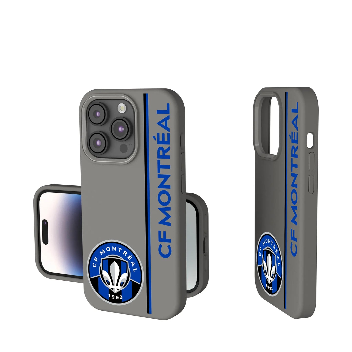 CF Montreal Sidebar Soft Touch Phone Case for Apple iPhone