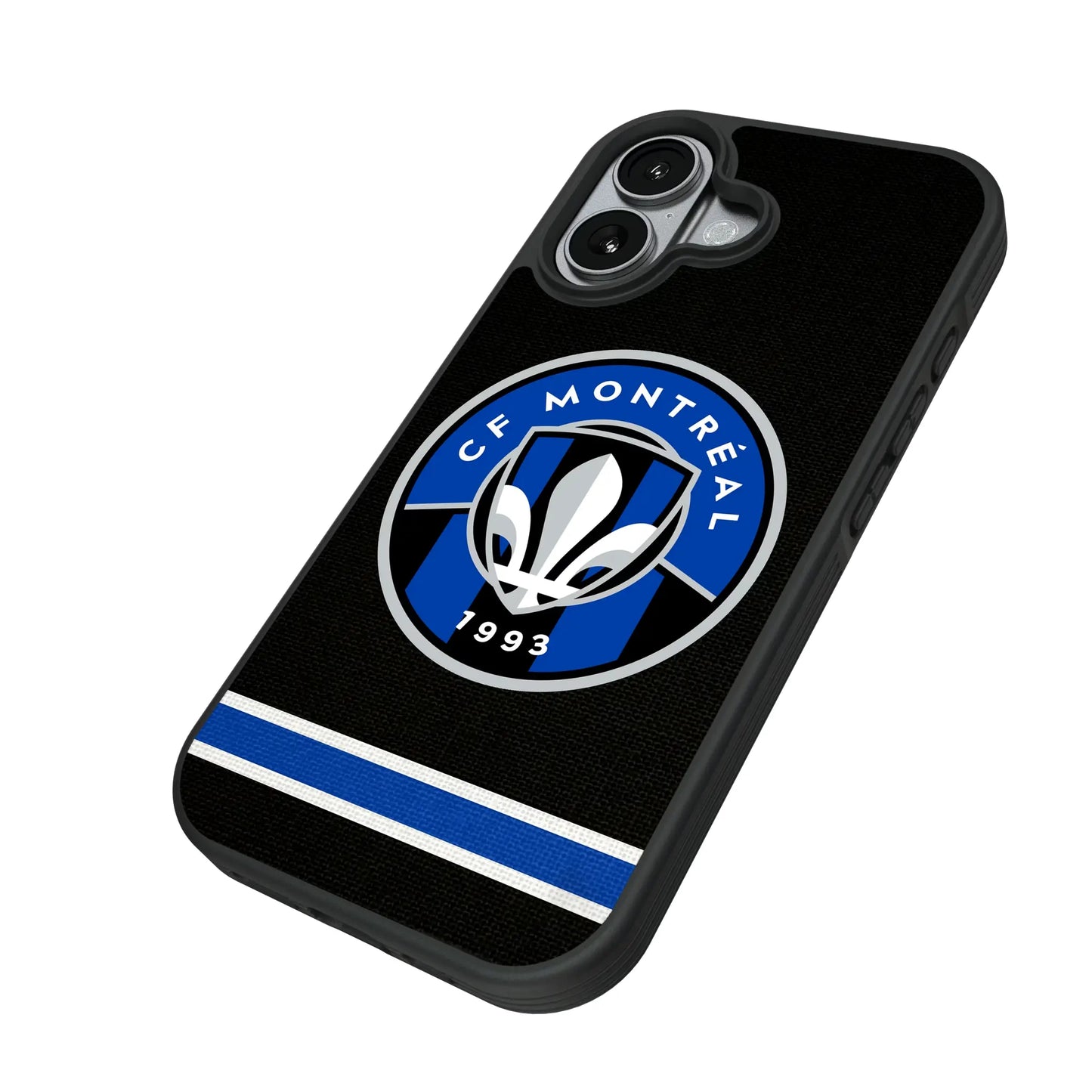 CF Montreal Stripe Bump Phone Case for Apple iPhone