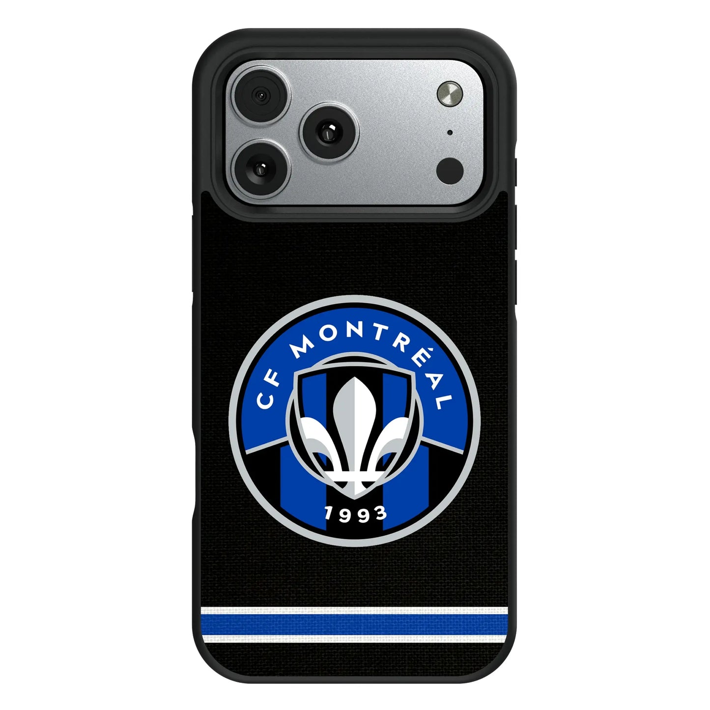 CF Montreal Stripe Bump Phone Case for Apple iPhone